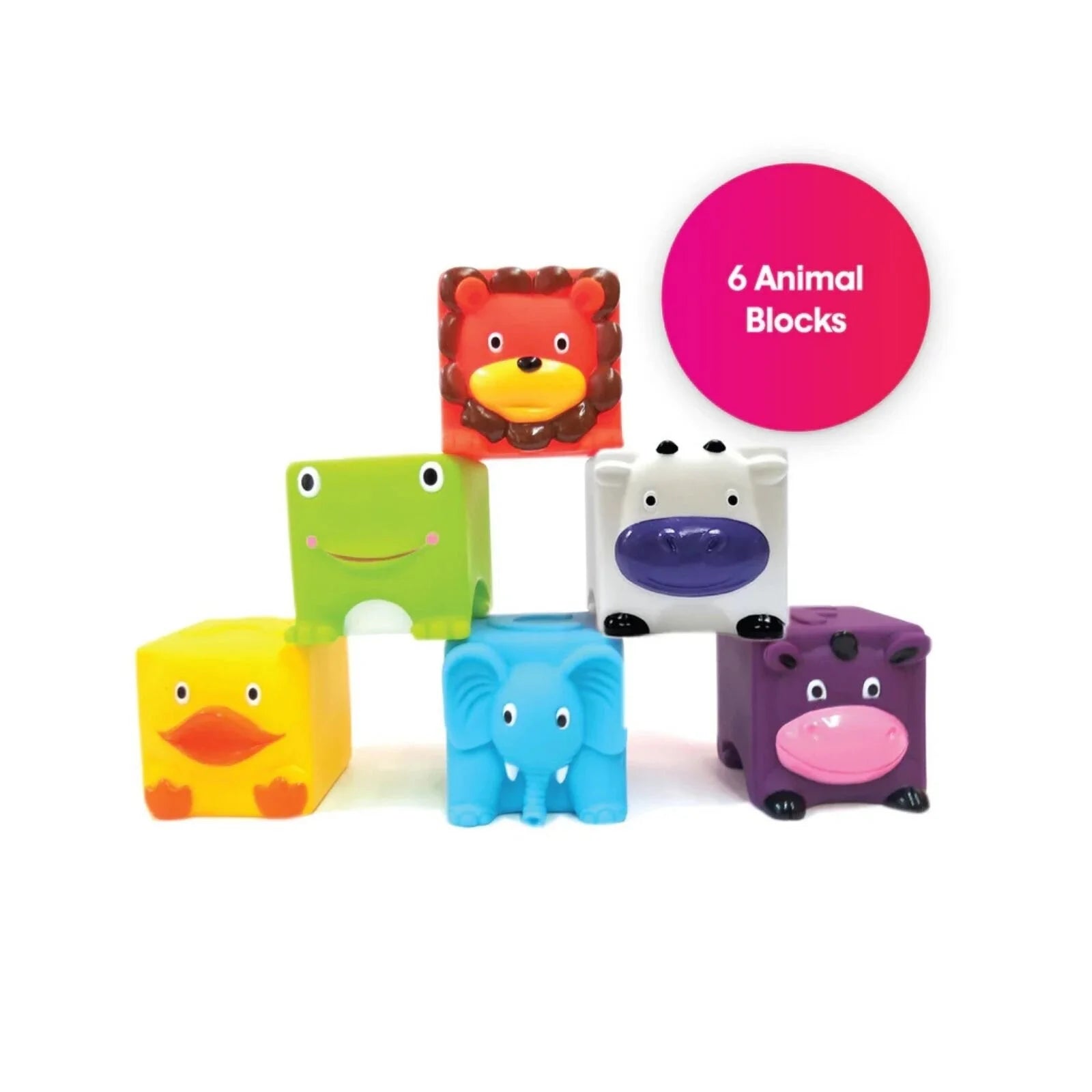 Edushape Soft & Squeezy Critter Blocks - ebebek - Black Friday