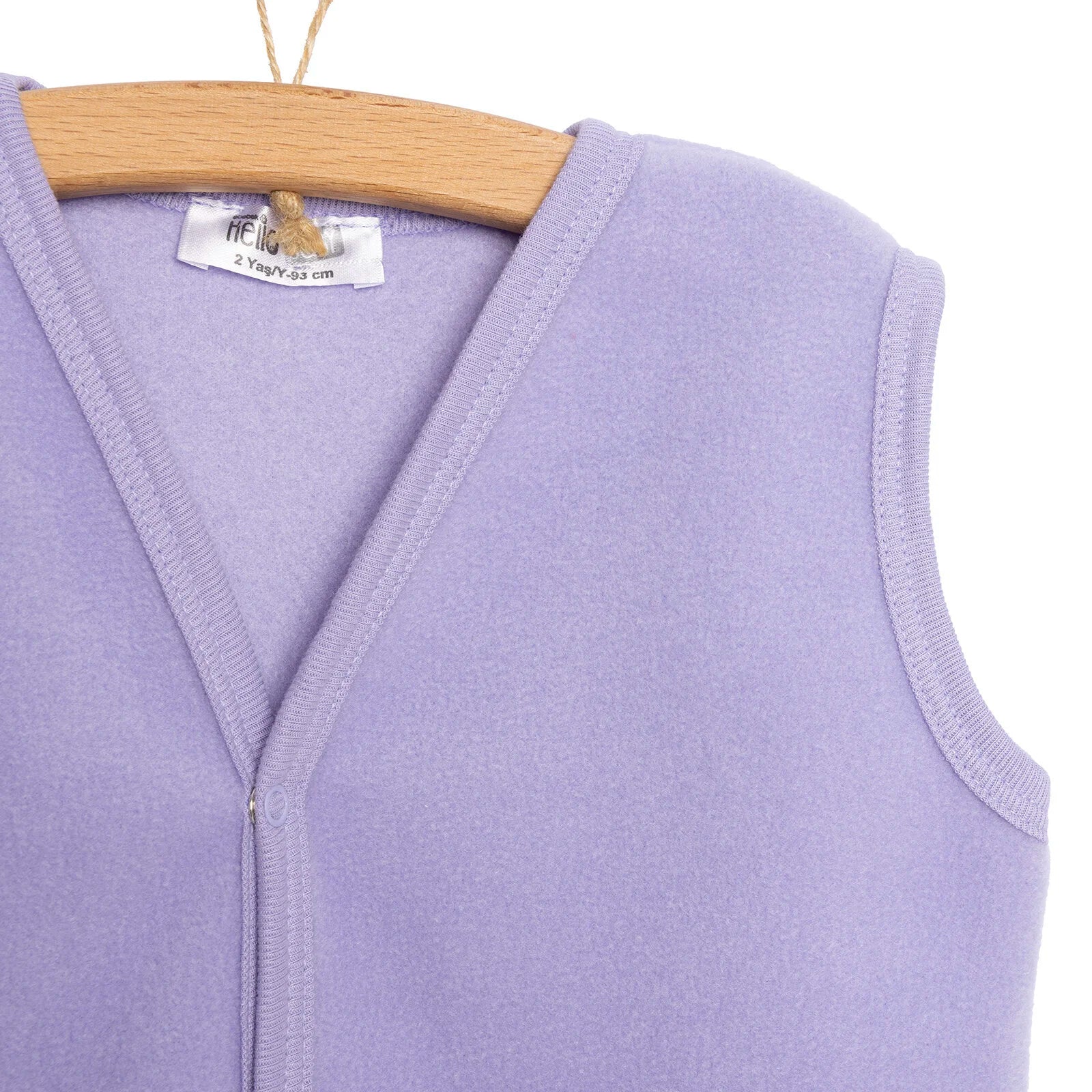 HelloBaby Basic Fleece Vest - Purple - ebebek - Black Friday