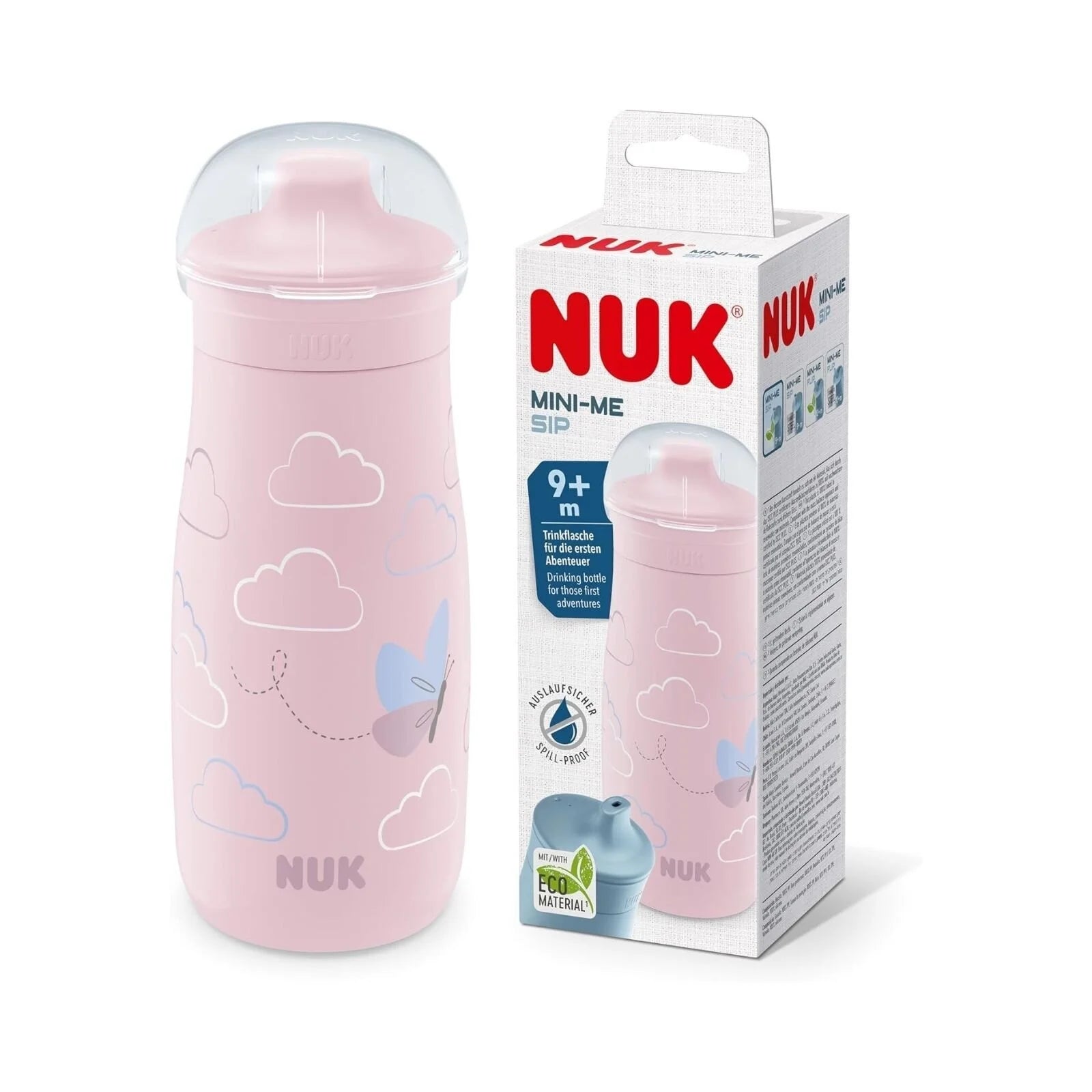 NUK Mini - Mee Sip Cup with Sip Top 9+ months 300ml - Butterfly - ebebek - Black Friday