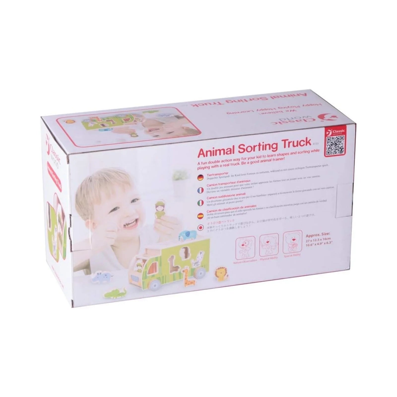 Classic World Animal Sorting Truck - ebebek - Black Friday