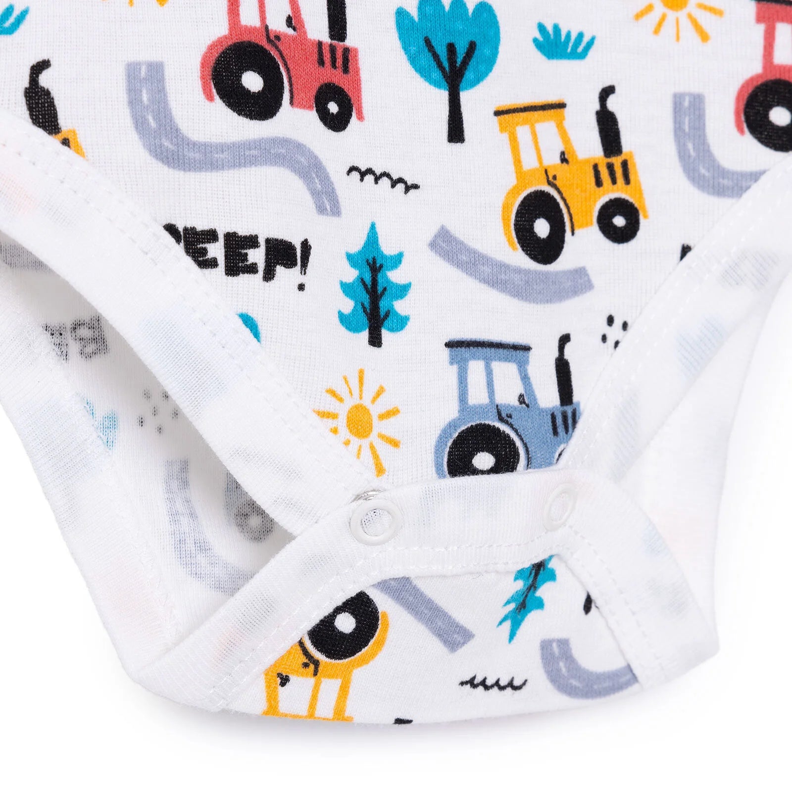 HelloBaby Boy Long Sleeve Bodysuit - Ecru - ebebek - Black Friday