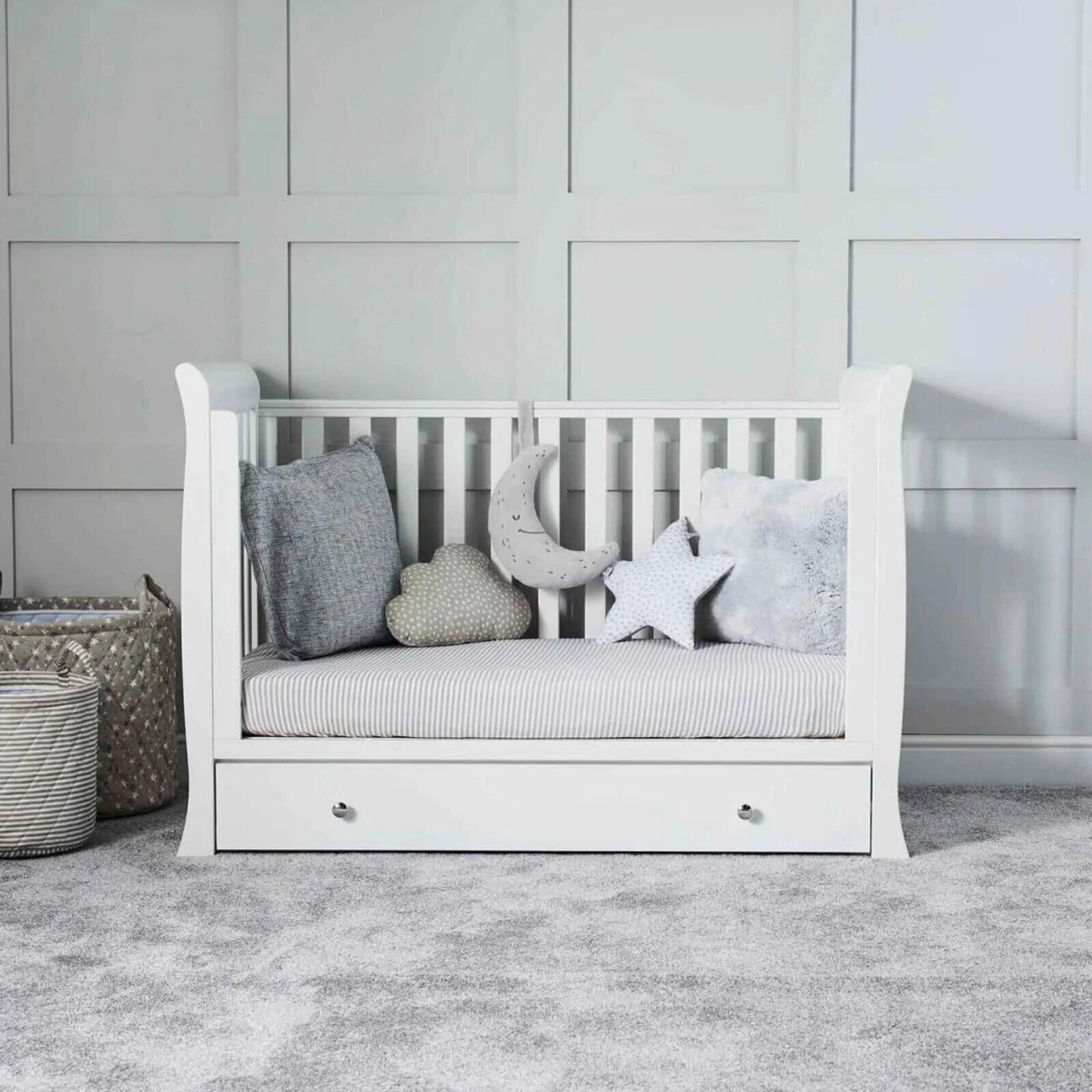 Ickle Bubba Snowdon Mini Cot Bed White - Without Mattress - ebebek - Black Friday