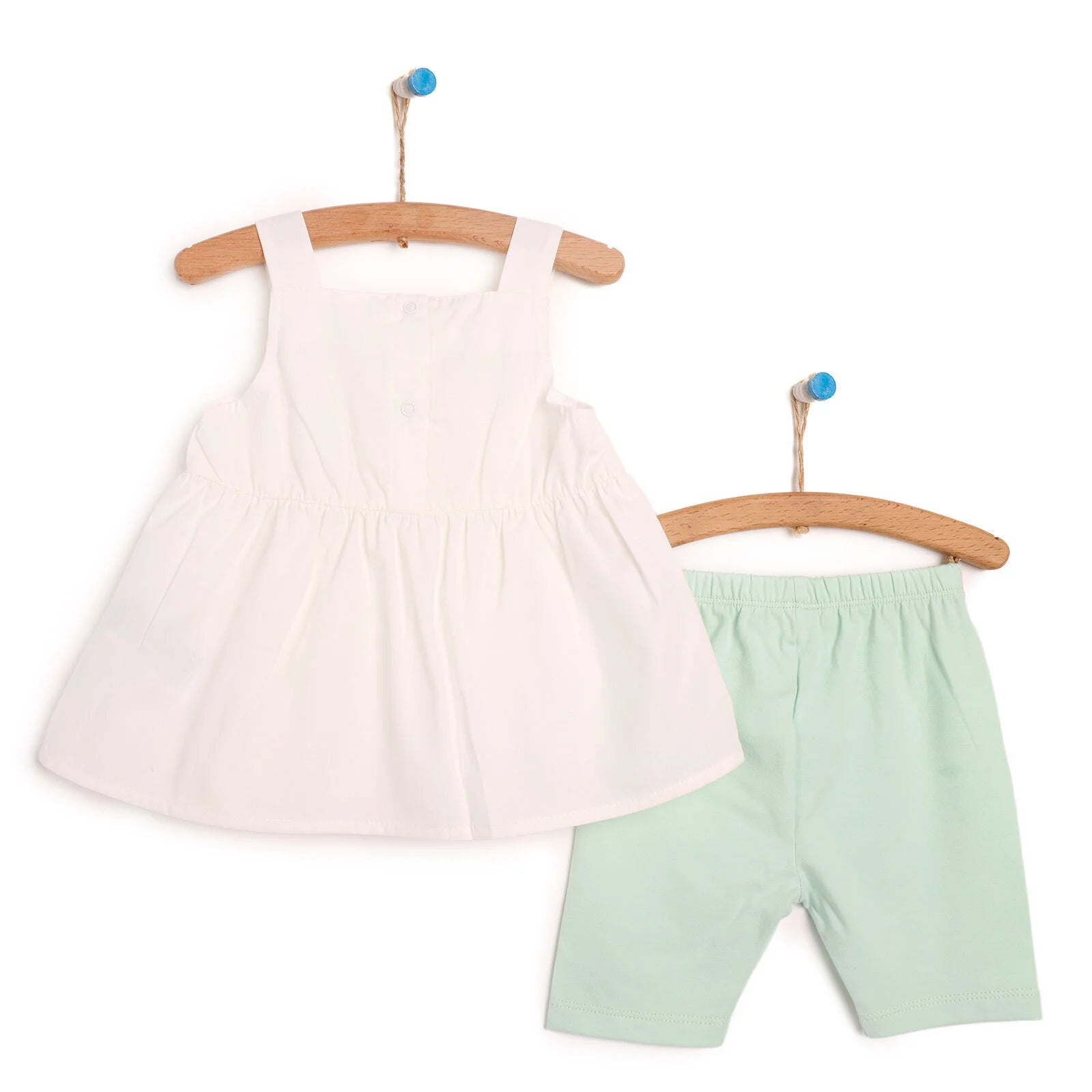 Bebbek Fruit Season Baby Girl Blouse - Tights - Ecru - ebebek - Black Friday