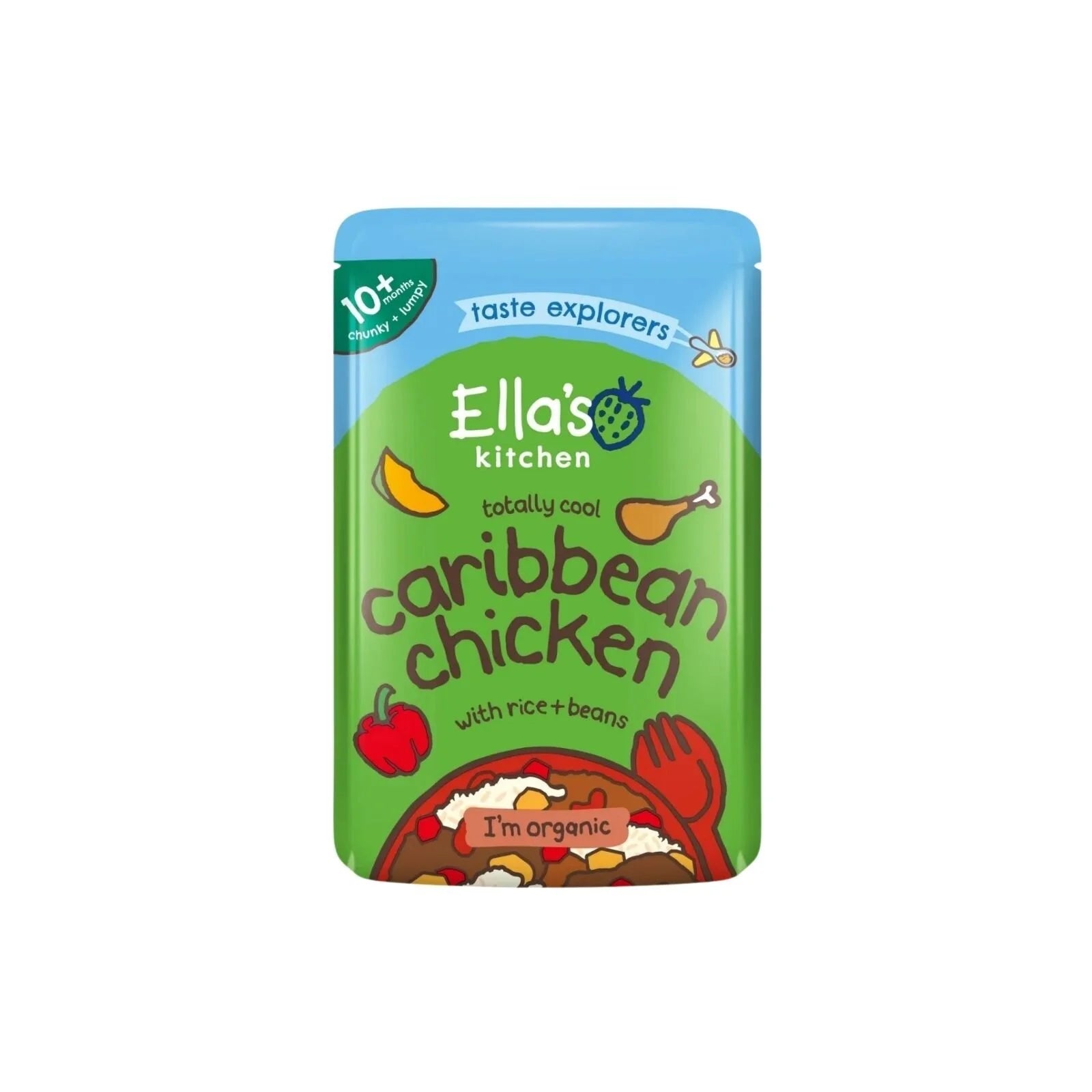 Ella's Kitchen Organic Caribbean Chicken Baby Food Pouch 10+ months 190g - ebebek - Black Friday