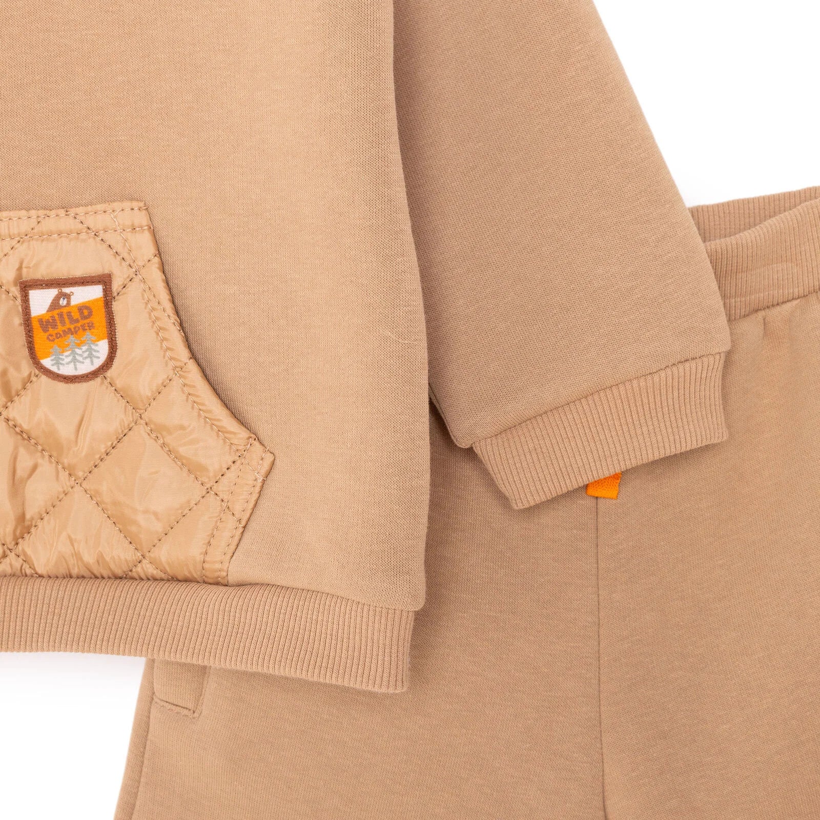 HelloBaby Forest Camp Boy Jogging Set - Ecru - ebebek - Black Friday