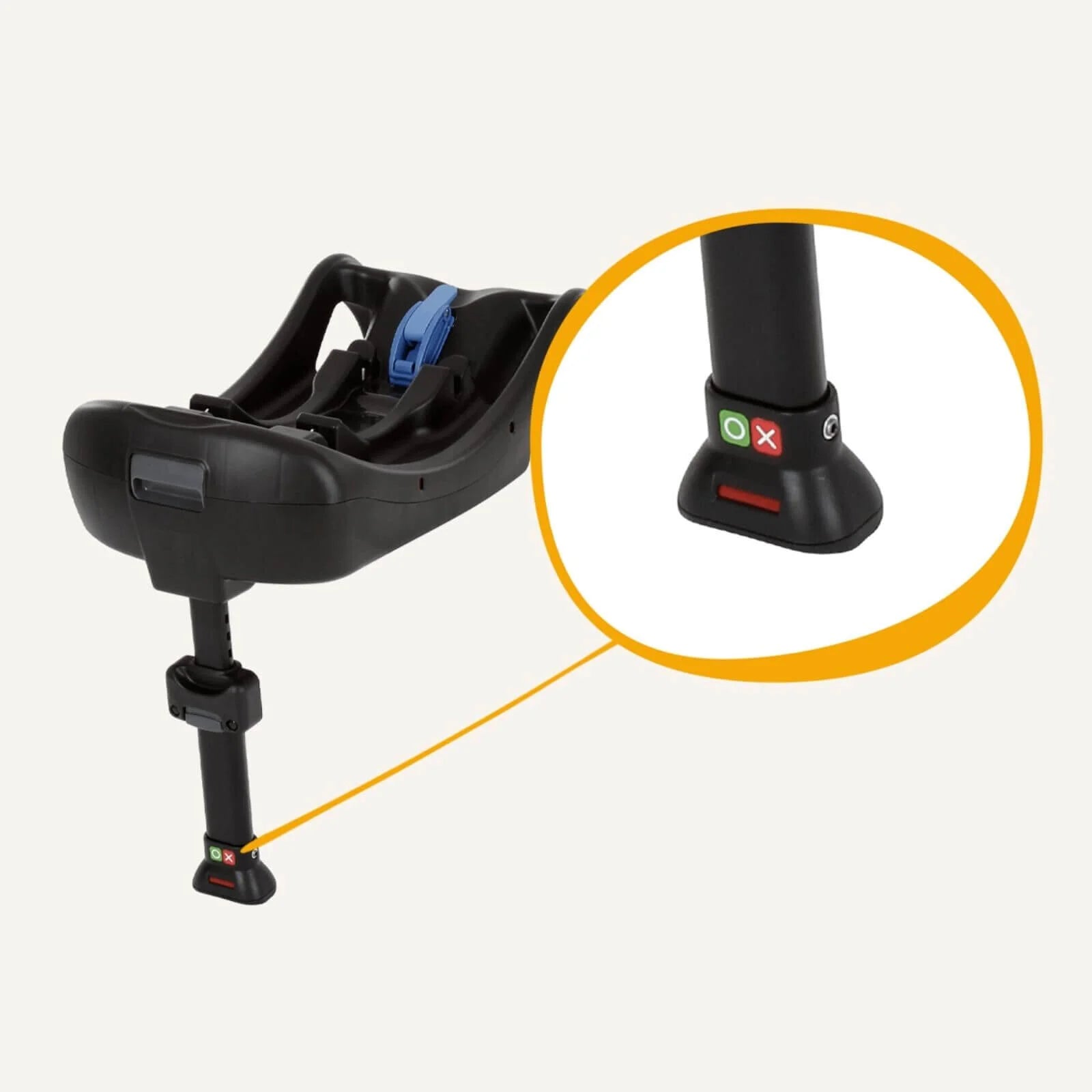 Joie ClickFit Belted Base for Gemm and Juva - Black - ebebek - Black Friday