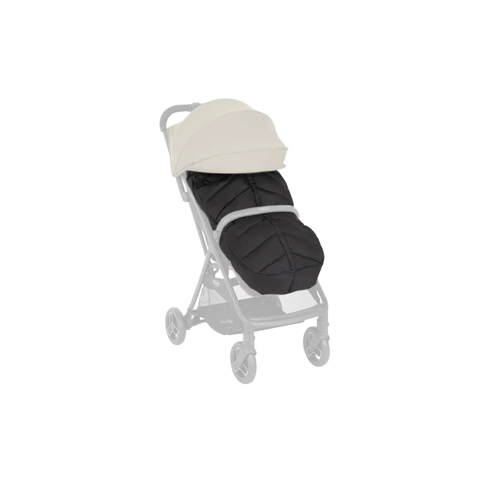 Graco Universal Footmuff - Black - ebebek - Black Friday