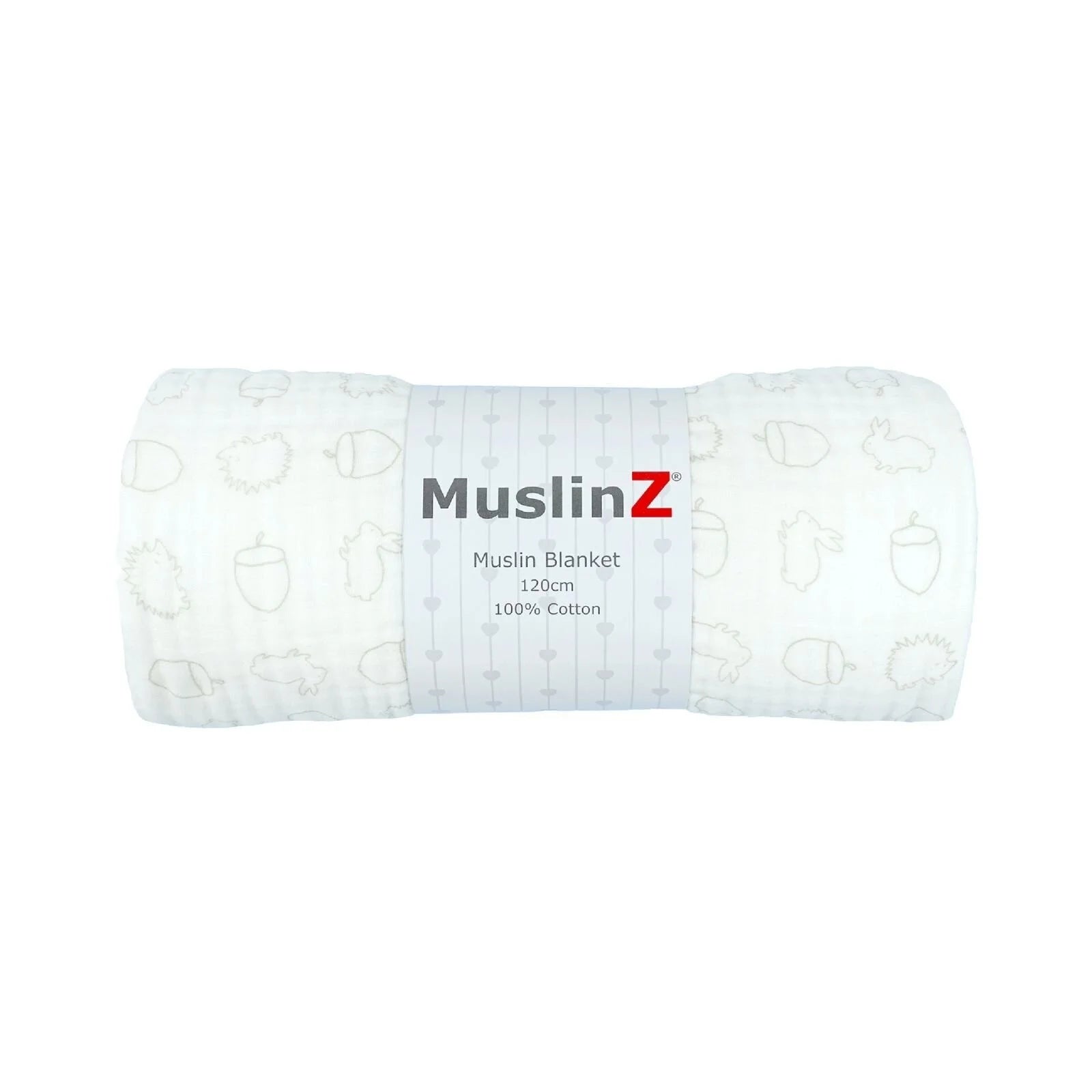 MuslinZ Muslin Blanket 120cm - Woodland - ebebek - Black Friday