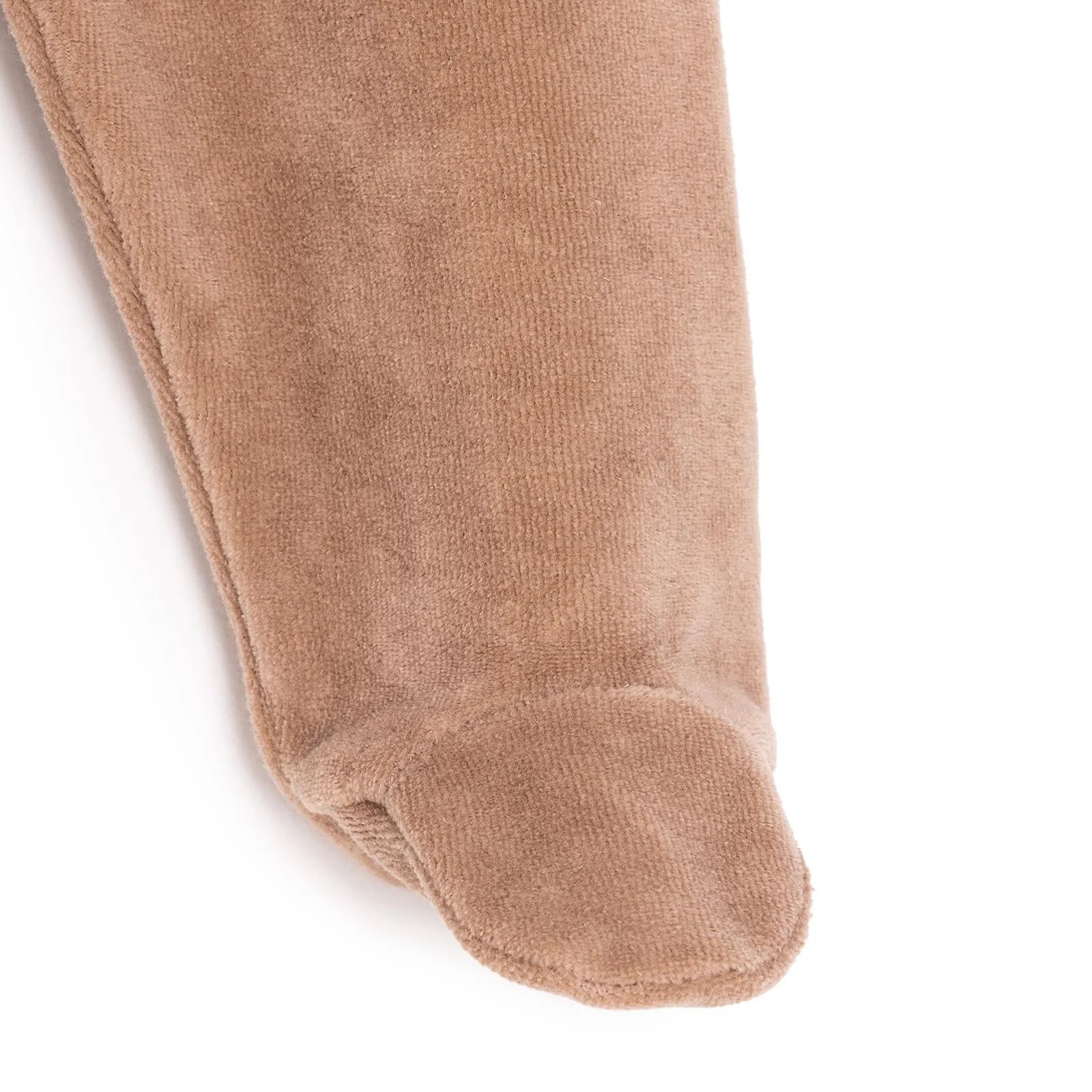 HelloBaby Boy Velvet Footed Bottom - Light Brown - ebebek - Black Friday