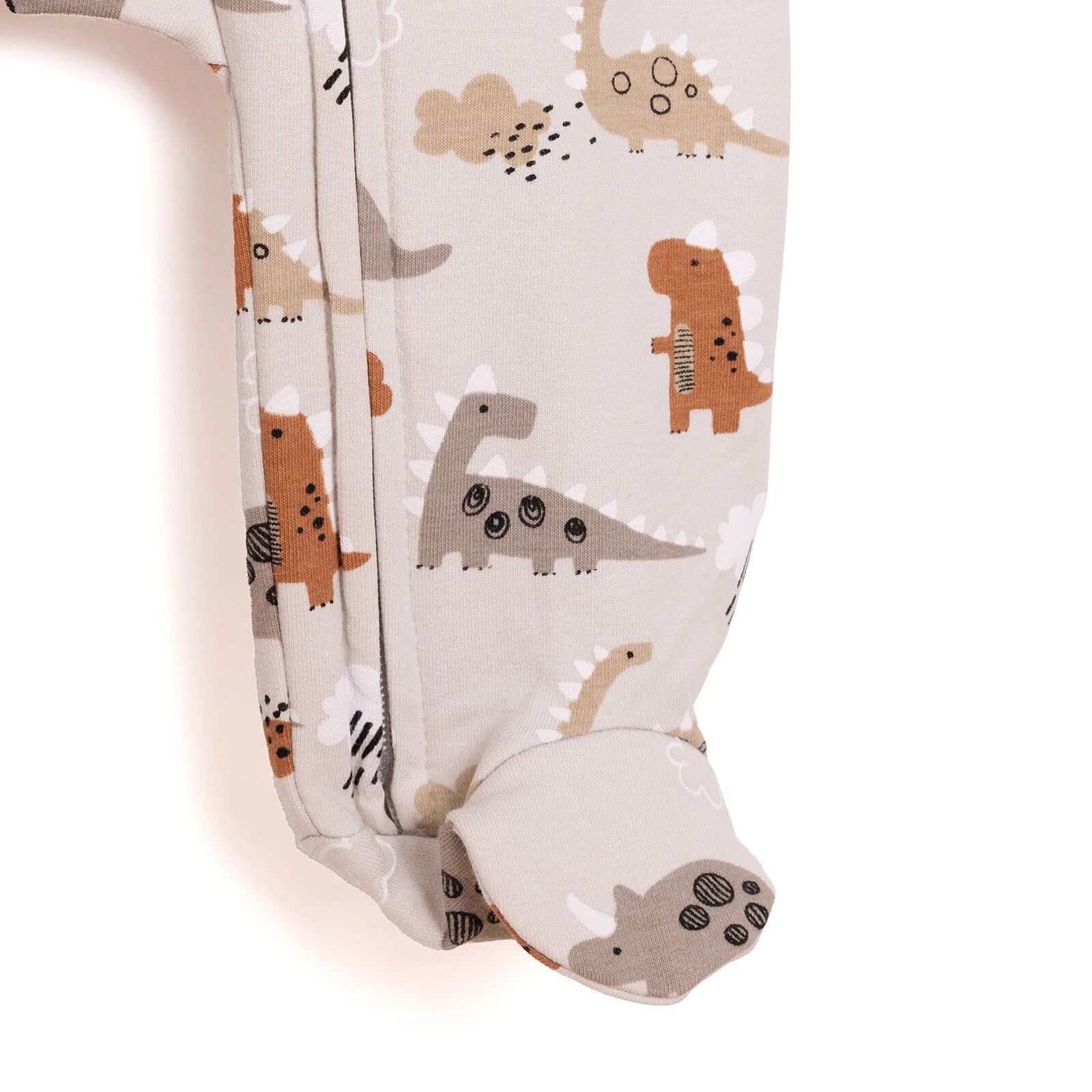 HelloBaby Newborn Hooded Jumpsuit - Grey - ebebek - Black Friday