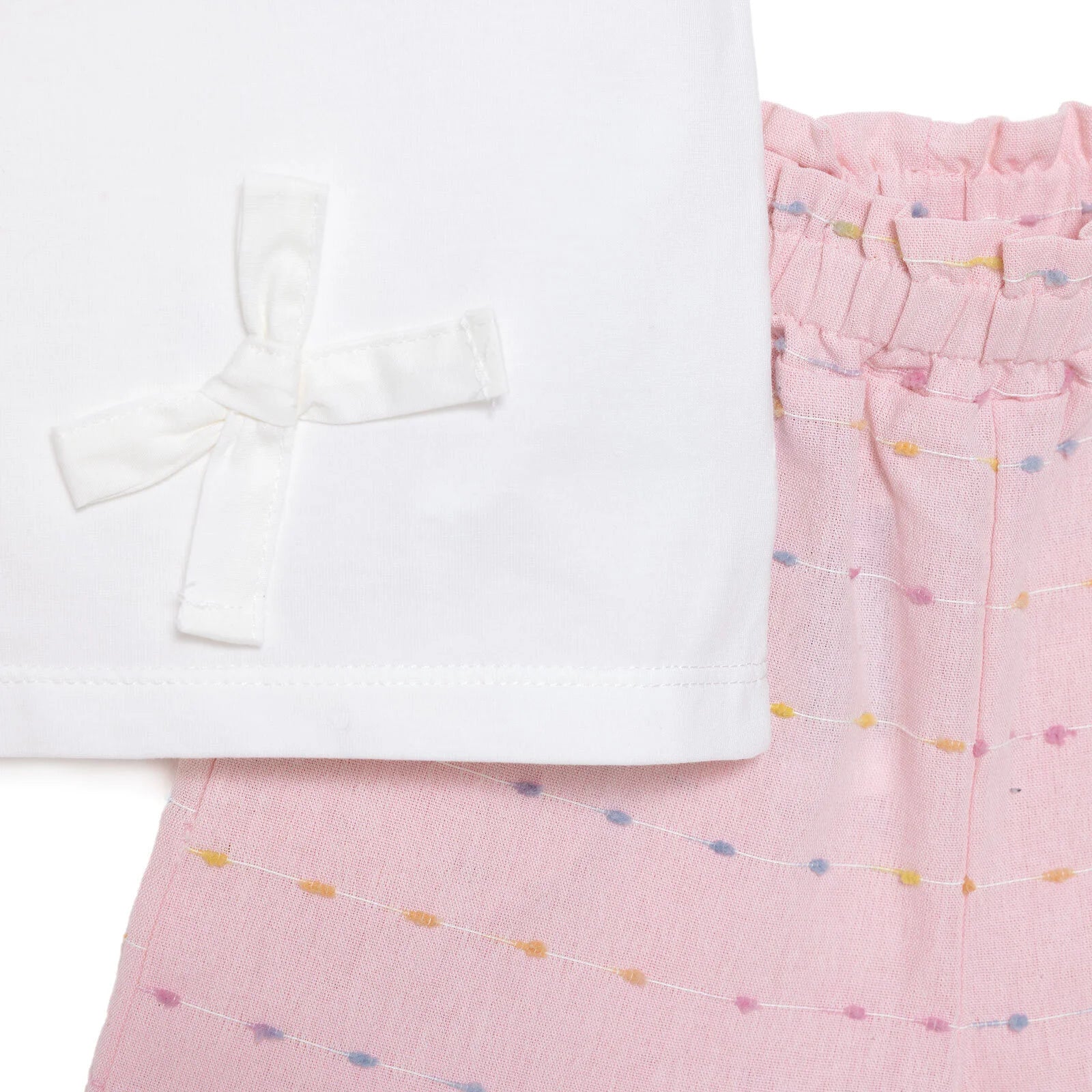 Bebetto Ponpon Team Girl Tshirt - Short - White - ebebek - Black Friday