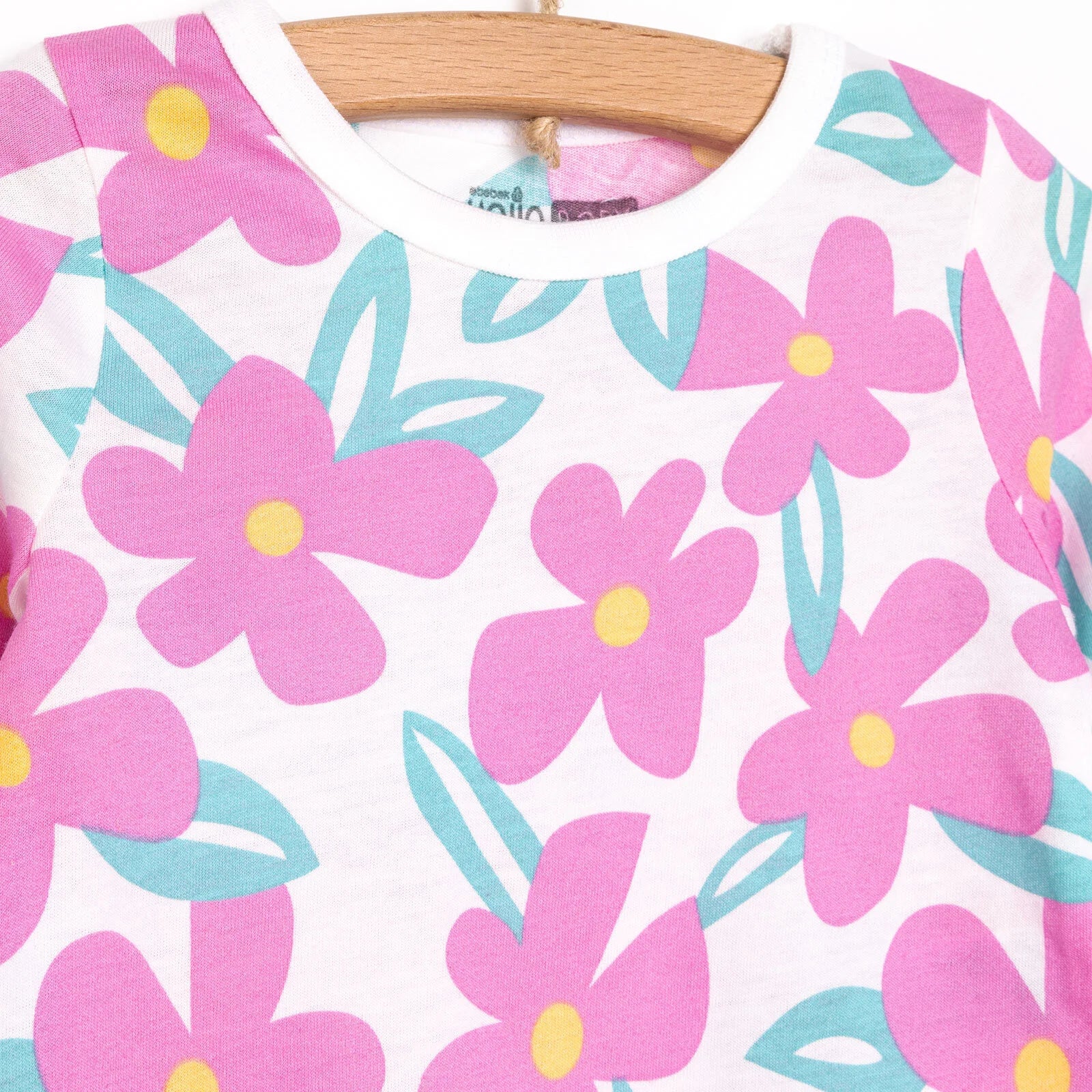 HelloBaby Baby Girl Long Sleeve Pyjamas Set - Pink - ebebek - Black Friday