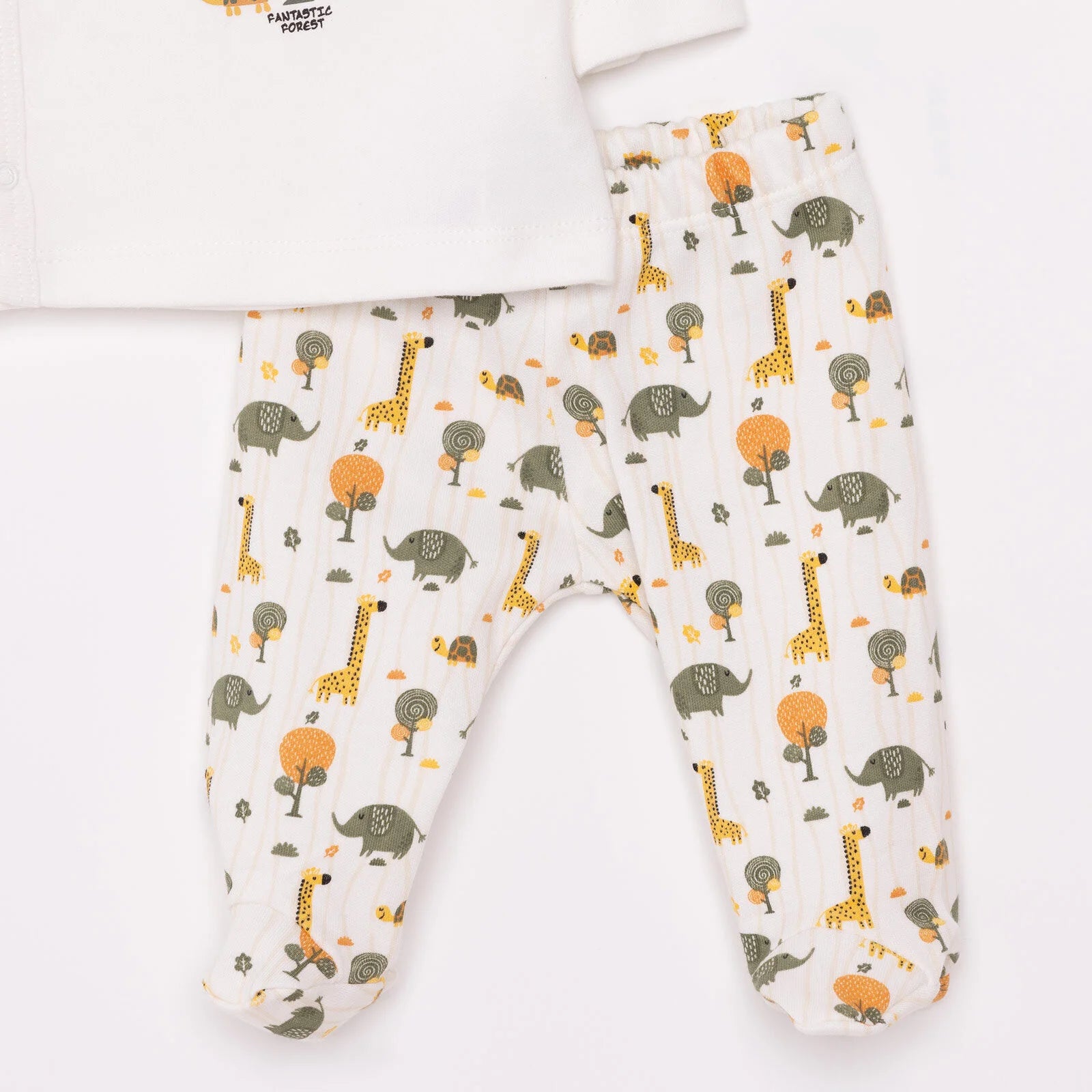 HelloBaby Newborn Baby Boy Body - Footed Bottom - Hat - Ecru - ebebek - Black Friday