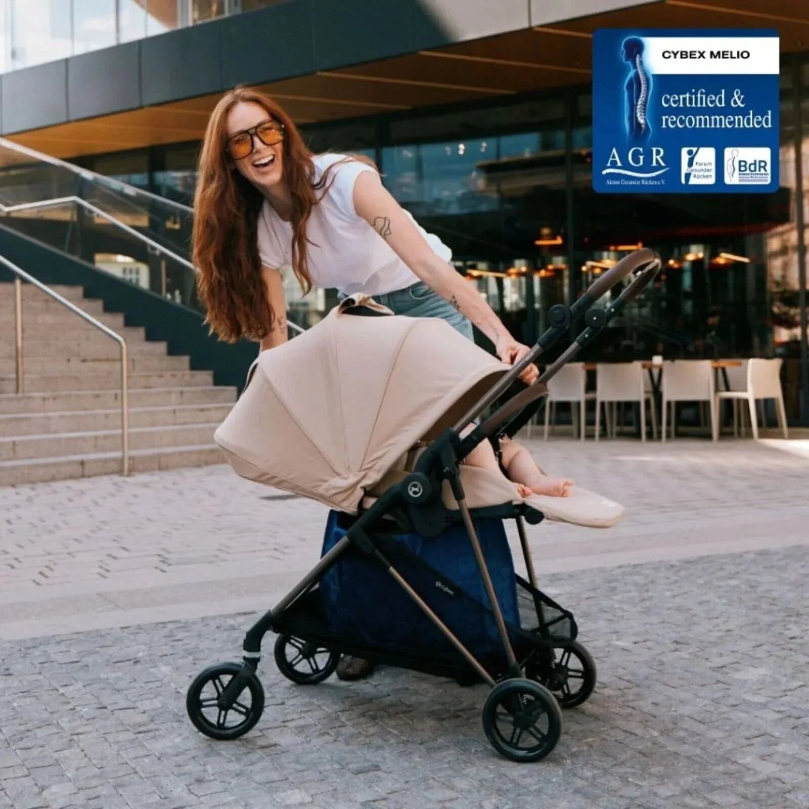 Cybex Melio Pushchair - Magic Black - ebebek - Black Friday