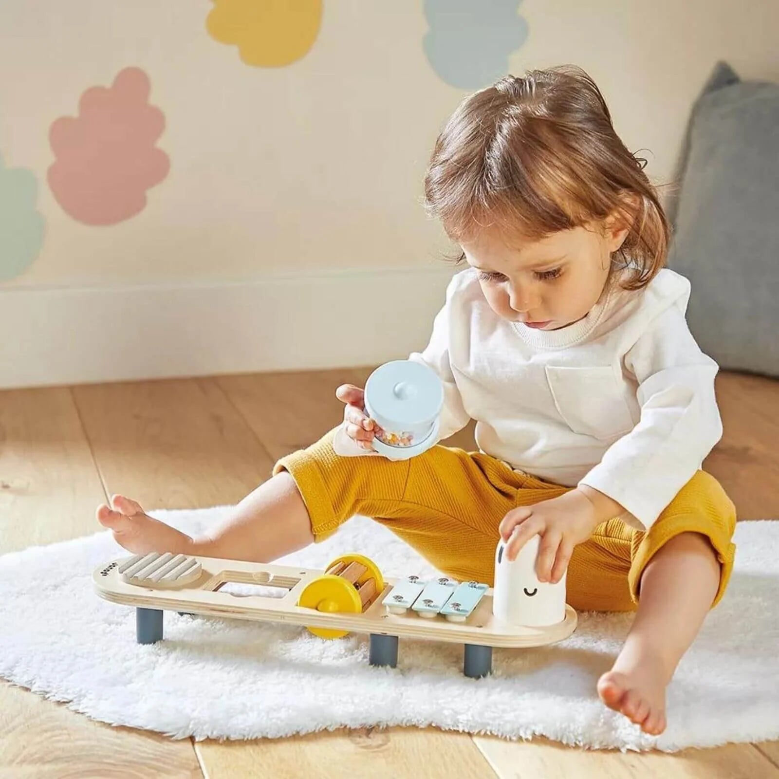 Janod Sweet Cocoon Caterpillar Sound Awakening Stand - ebebek - Black Friday