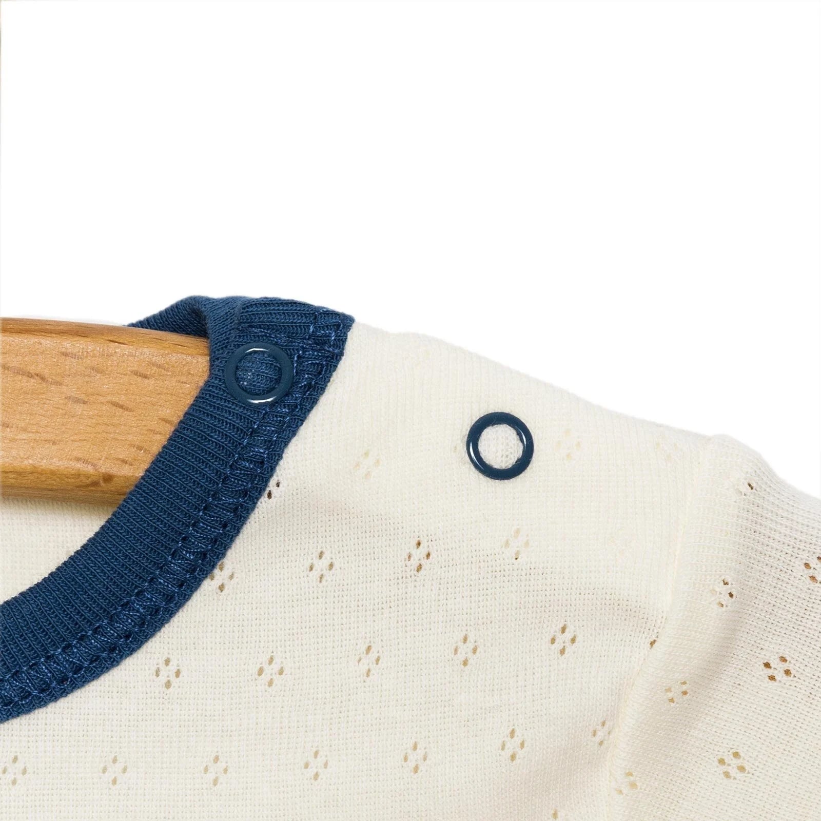 Bebetto Newborn Ship Boy Tshirt - Short - Navy Blue - ebebek - Black Friday