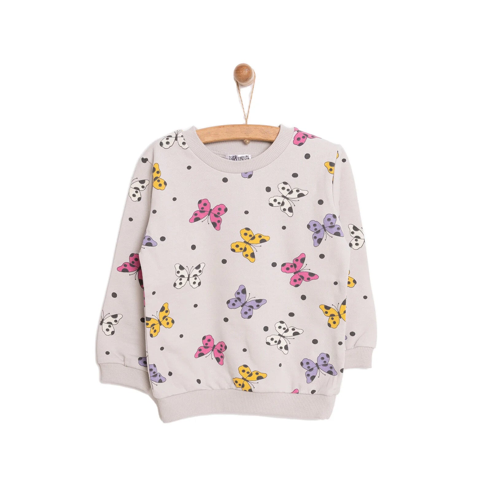 HelloBaby Basic Baby Girl Sweatshirt - Printed - ebebek - Black Friday