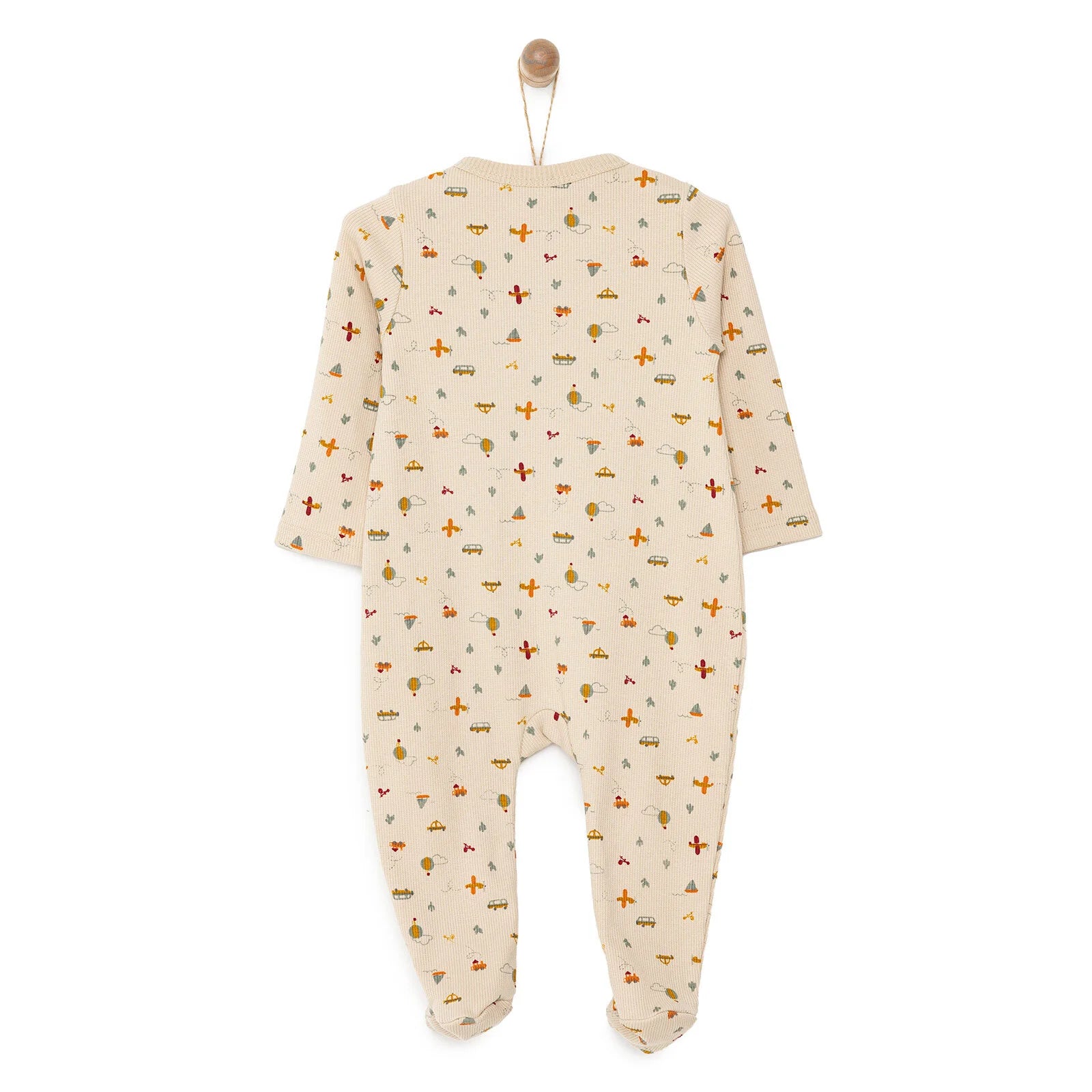 Newborn Fashion Club Newborn Baby Boy Jumpsuit - Beige - ebebek - Black Friday