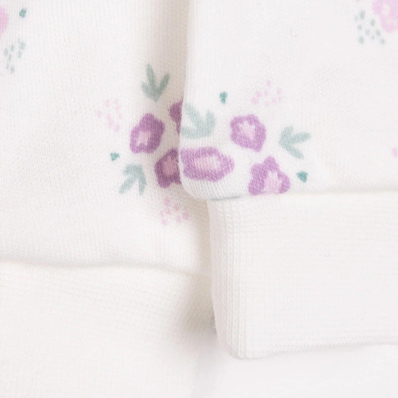 Bebetto Flowers Girl Mitten - Purple - ebebek - Black Friday