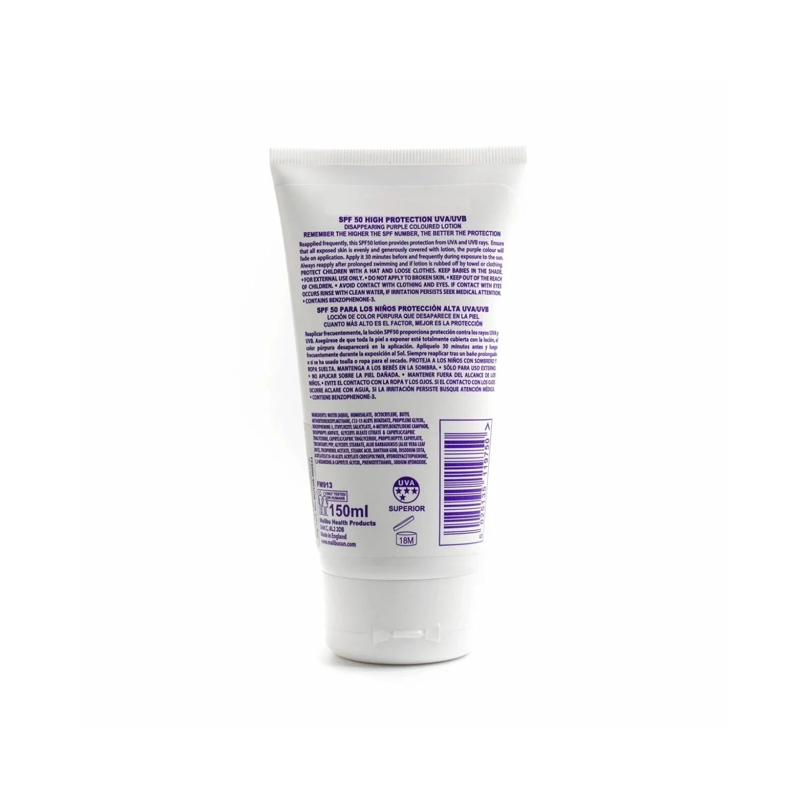 Malibu Sun SPF50 Kids Lotion 150ml - ebebek - Black Friday