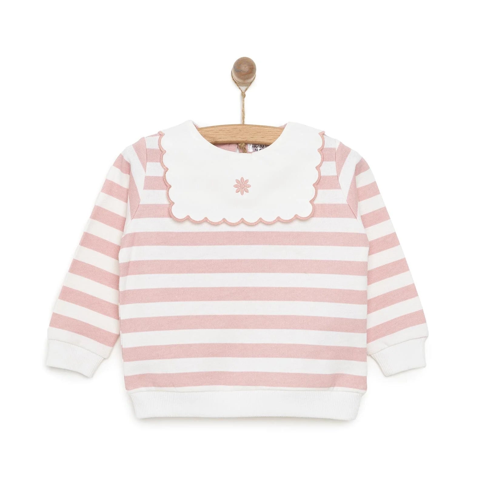 HelloBaby Baby Girl Sweatshirt - Powder - ebebek - Black Friday