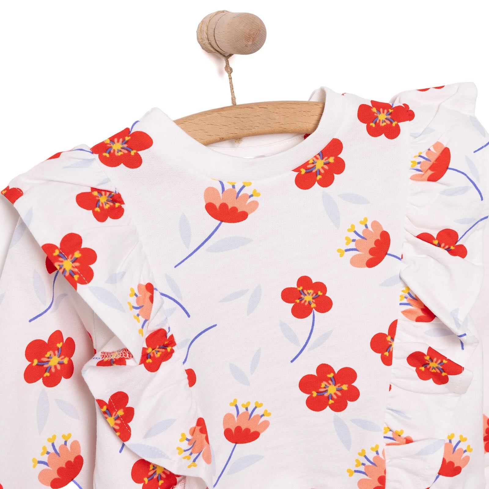 HelloBaby Spring Memories Sweatshirt - Ecru - ebebek - Black Friday