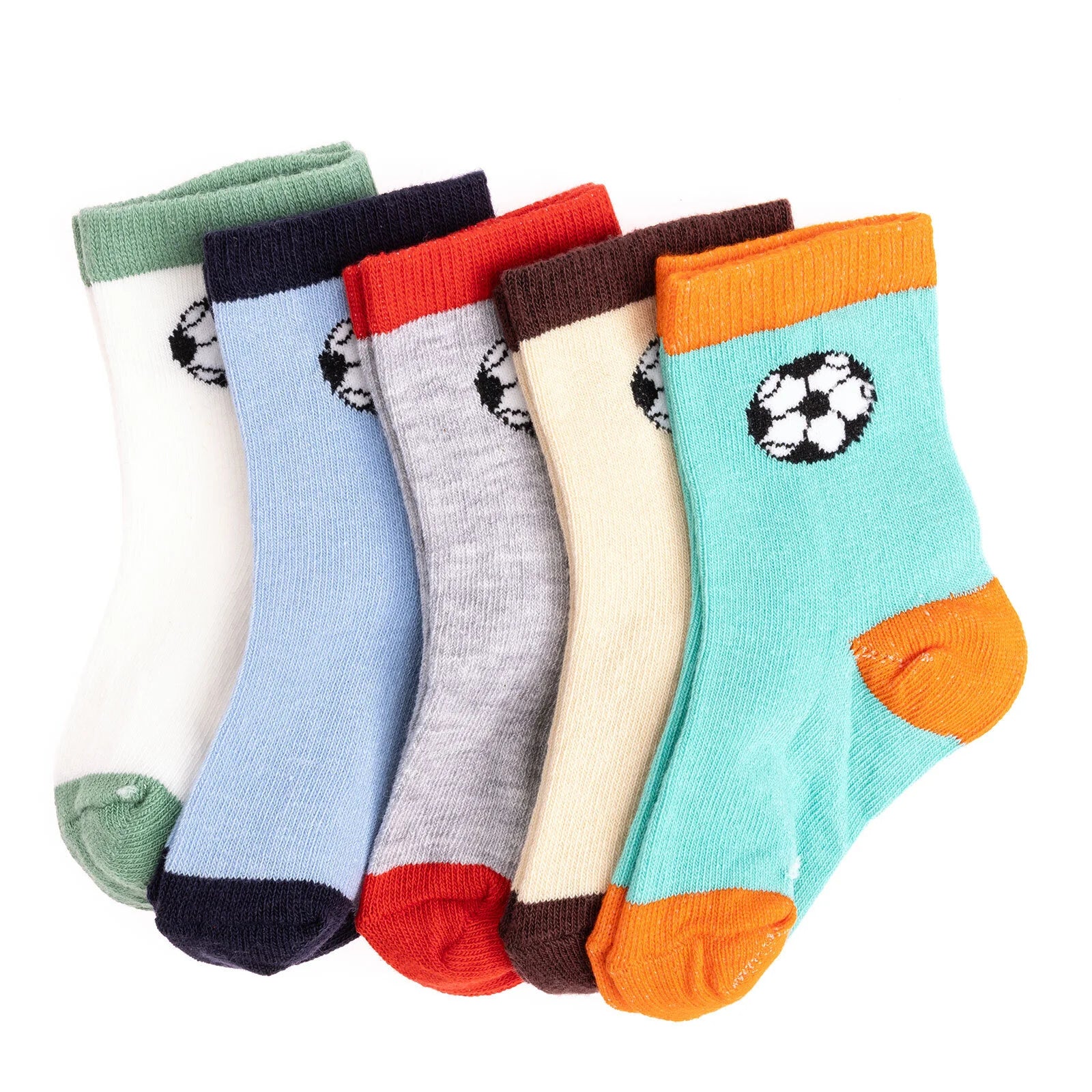 İgloo Ball Patterned Socks 5 Pcs - Multicolour - ebebek - Black Friday