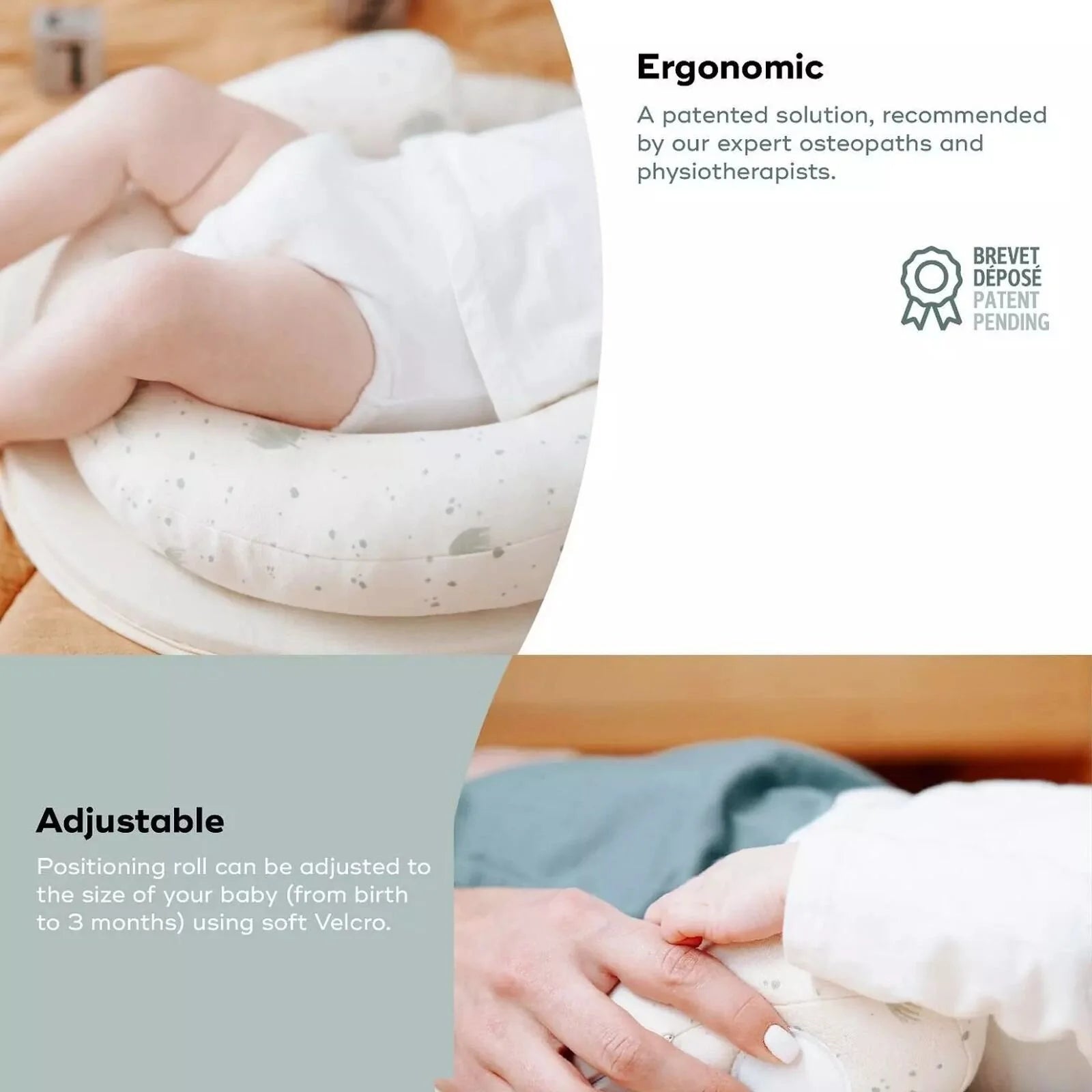 Babymoov Cosydream Fresh Newborn Lounger - White - ebebek - Black Friday