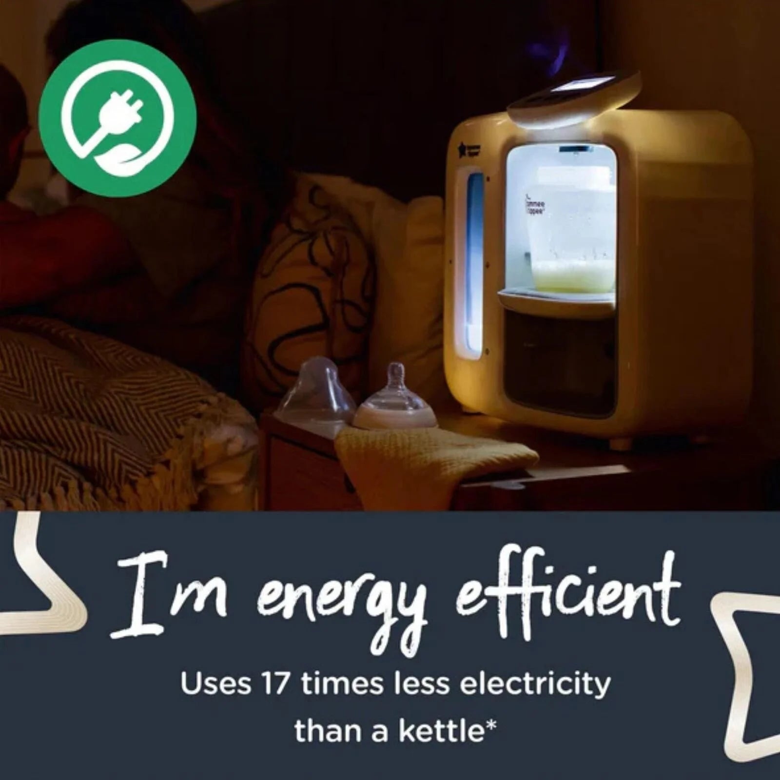 Tommee Tippee Perfect Prep Day & Night - White - ebebek - Black Friday