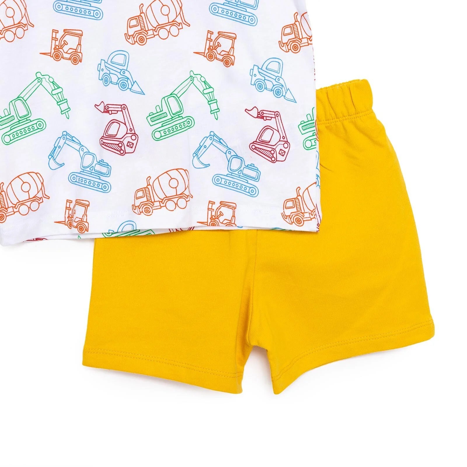 HelloBaby Basic Boy Tshirt Short - Mustard - ebebek - Black Friday