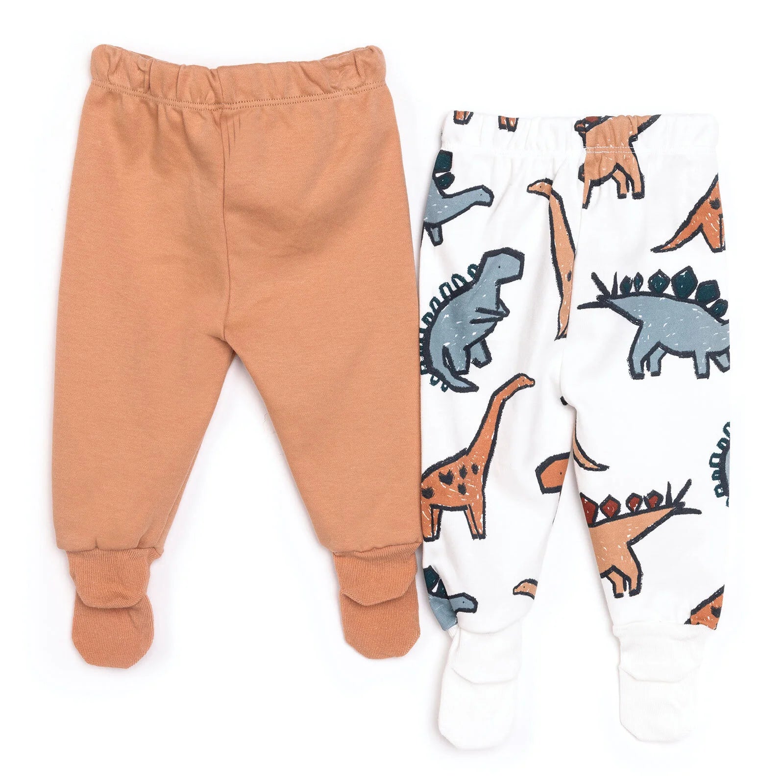 HelloBaby Baby Boy 2 Pcs Footed Bottom - Beige - ebebek - Black Friday