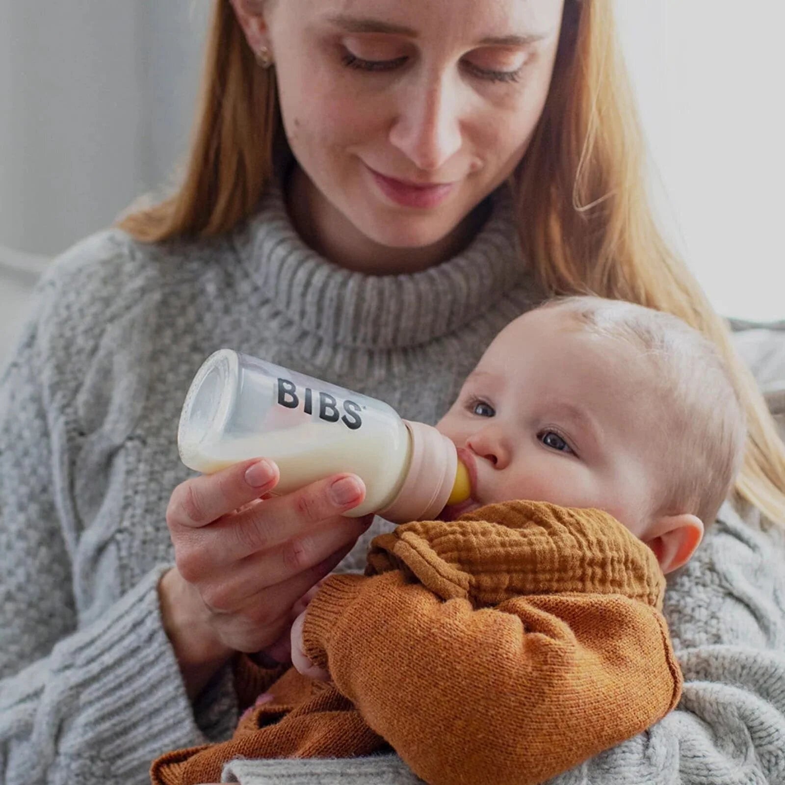 BIBS Baby Glass Bottle Complete Set Latex 225ml - Sage - ebebek - Black Friday