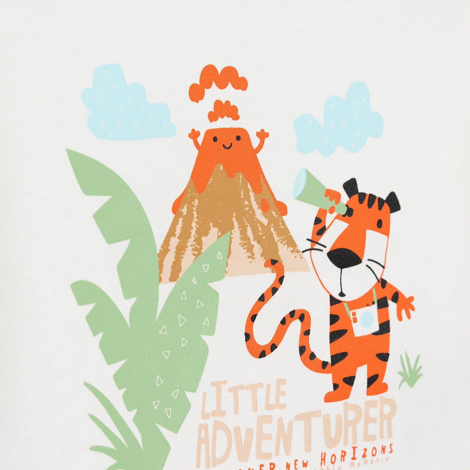 HelloBaby Baby Boy Basic Tshirt - Ecru - ebebek - Black Friday