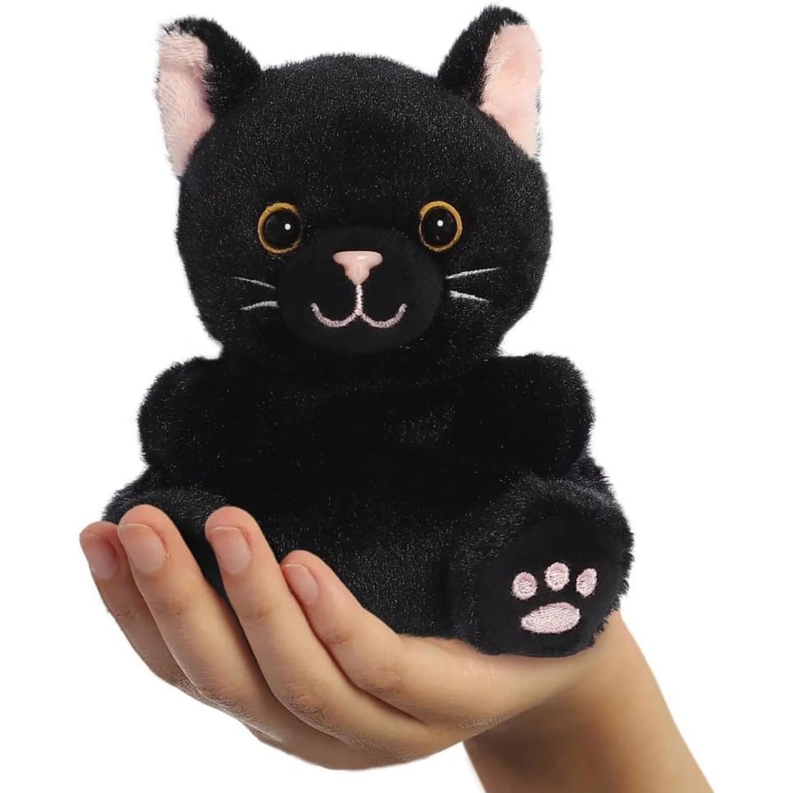 Palm Pals Twilight Black Cat Soft Toy 12cm - ebebek - Black Friday