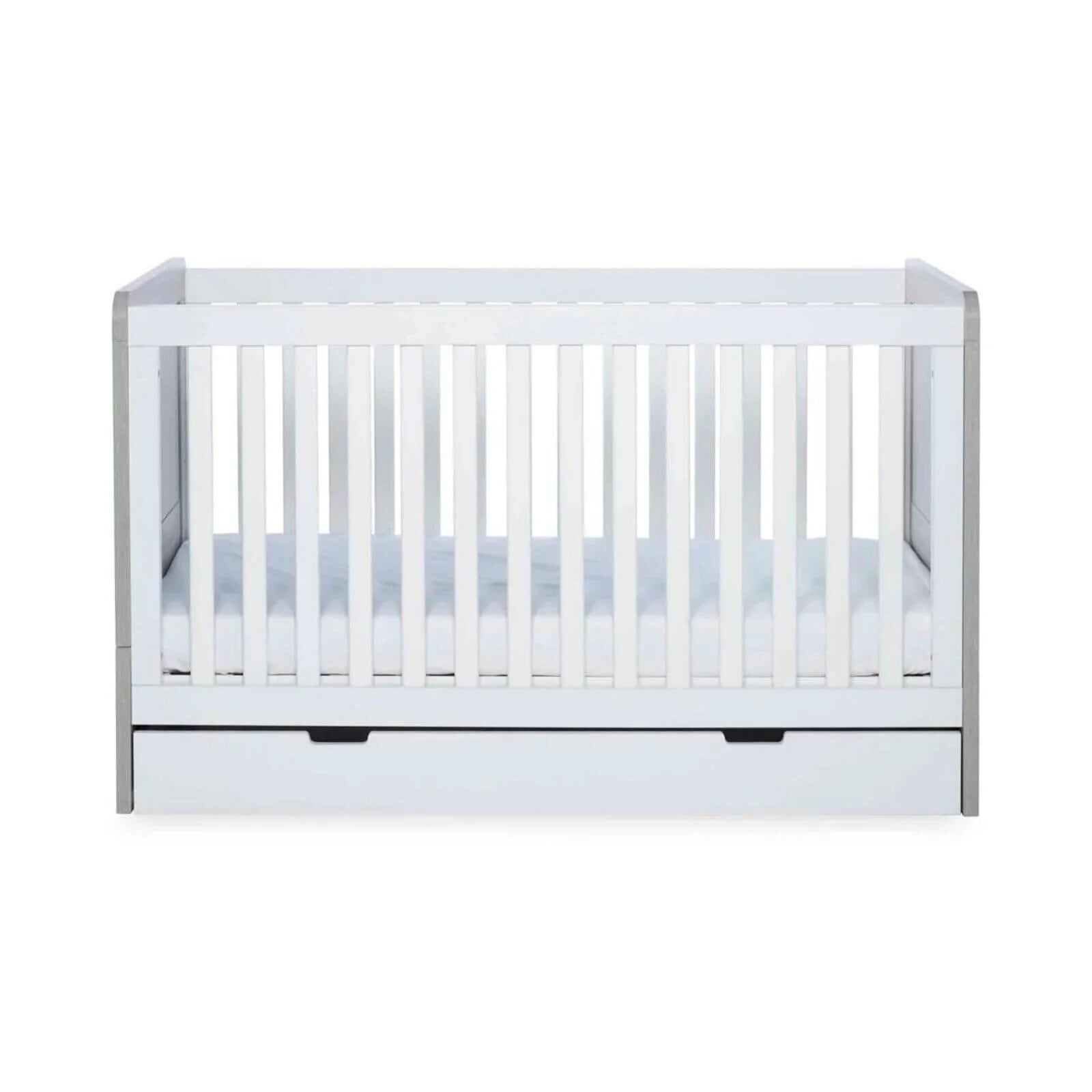 Ickle Bubba Pembrey Furniture Set Under Drawer Ash Grey & White 3 pcs - Premium Pocket Sprung Mattress - ebebek - Black Friday