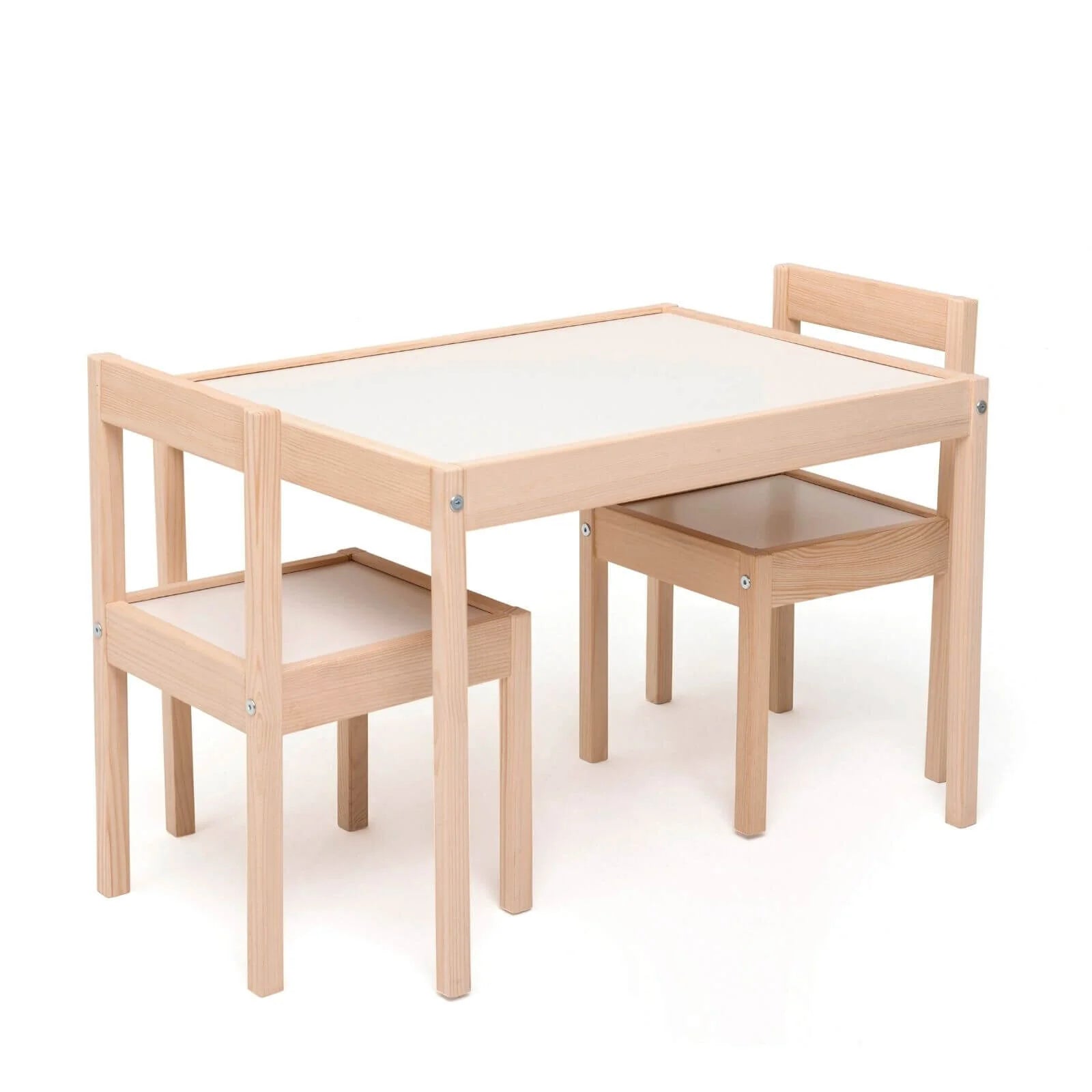 Montessori Wooden Table and Chair Set for Kids - Kukka - ebebek
