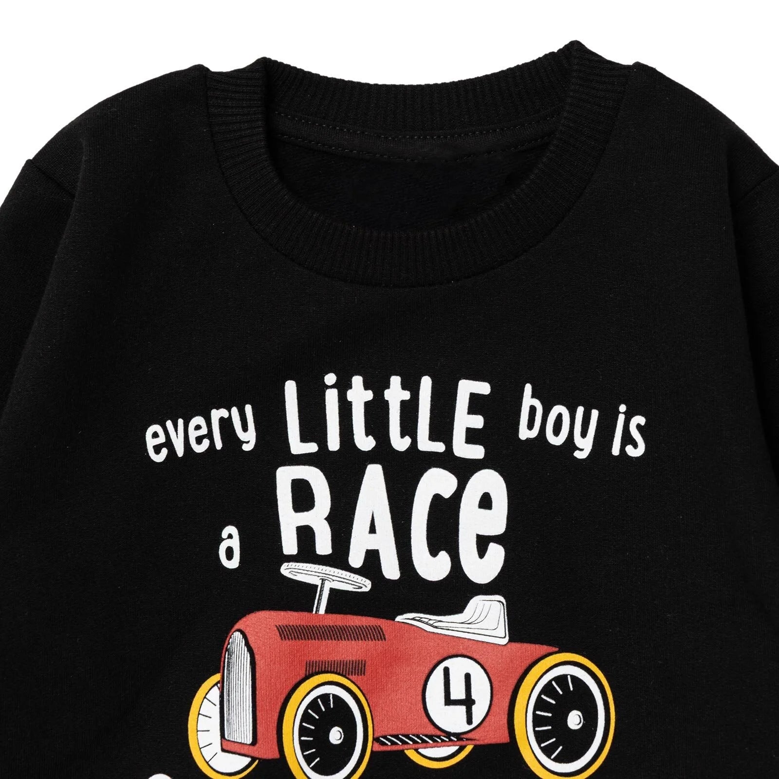 HelloBaby Basic Baby Boy Sweatshirt - Black - ebebek - Black Friday