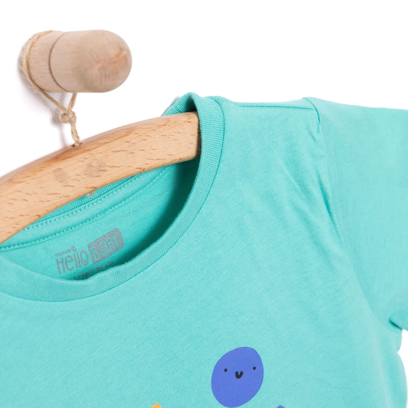 HelloBaby Basic Baby Boy T-Shirt - Green - ebebek - Black Friday