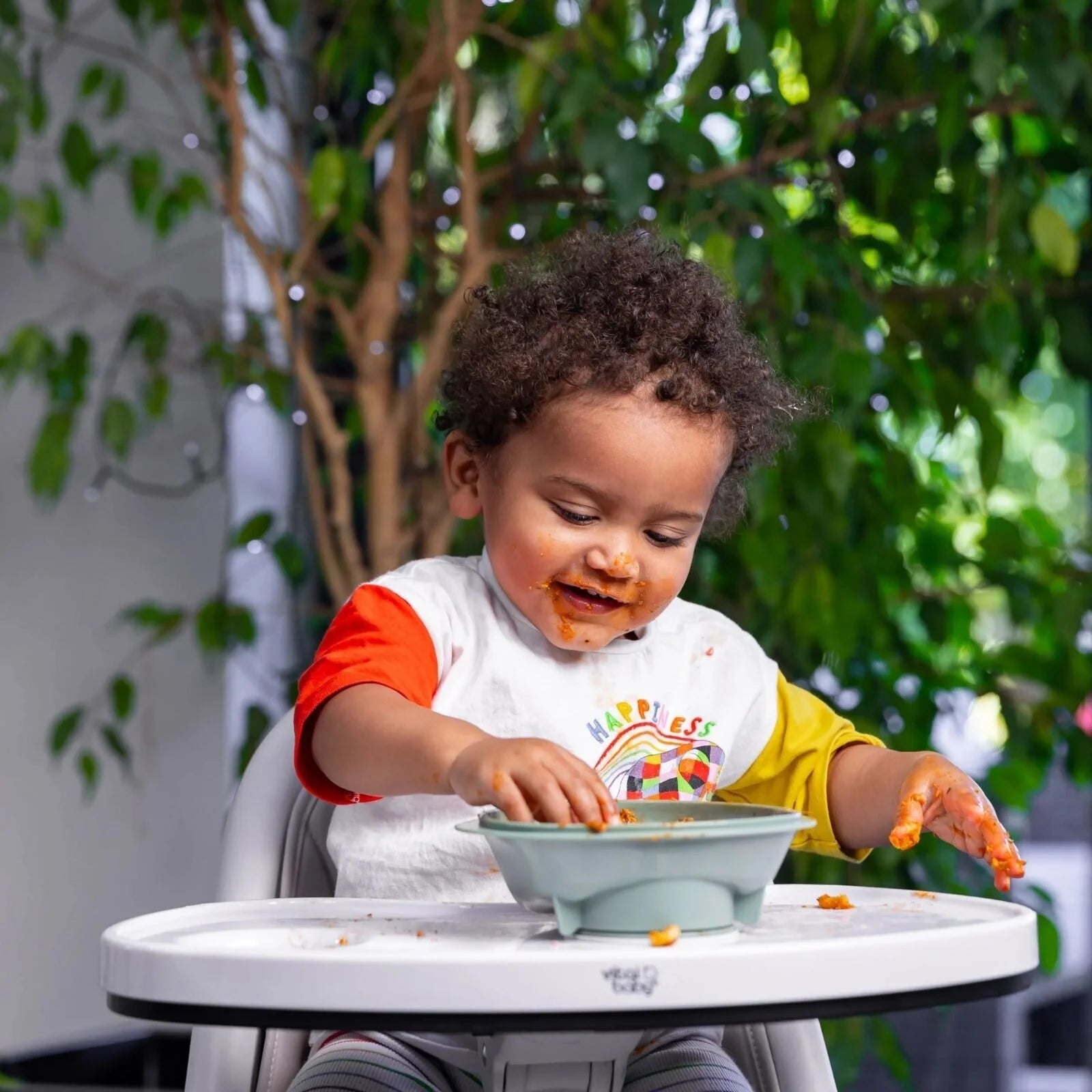 Vital Baby Nourish Power Suction Bowl - Natural Moss - ebebek - Black Friday