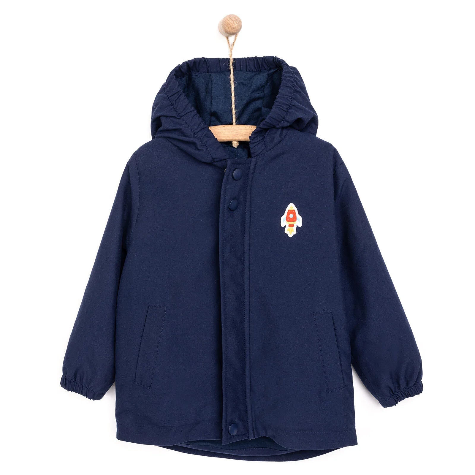 Midimod Baby Boy Raincoat - Navy Blue - ebebek - Black Friday