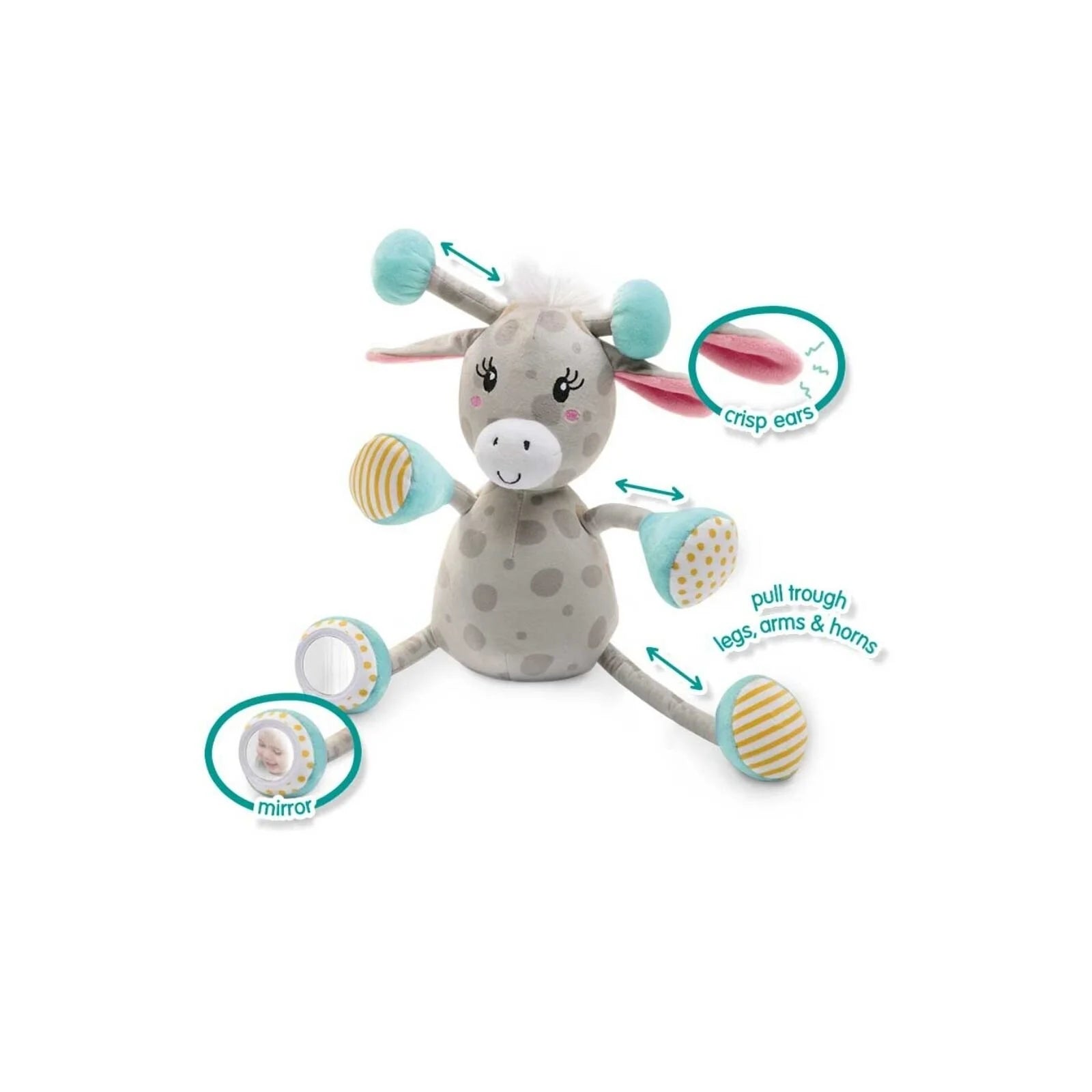 Tiny Talents Sally Sensory Giraffe - ebebek - Black Friday