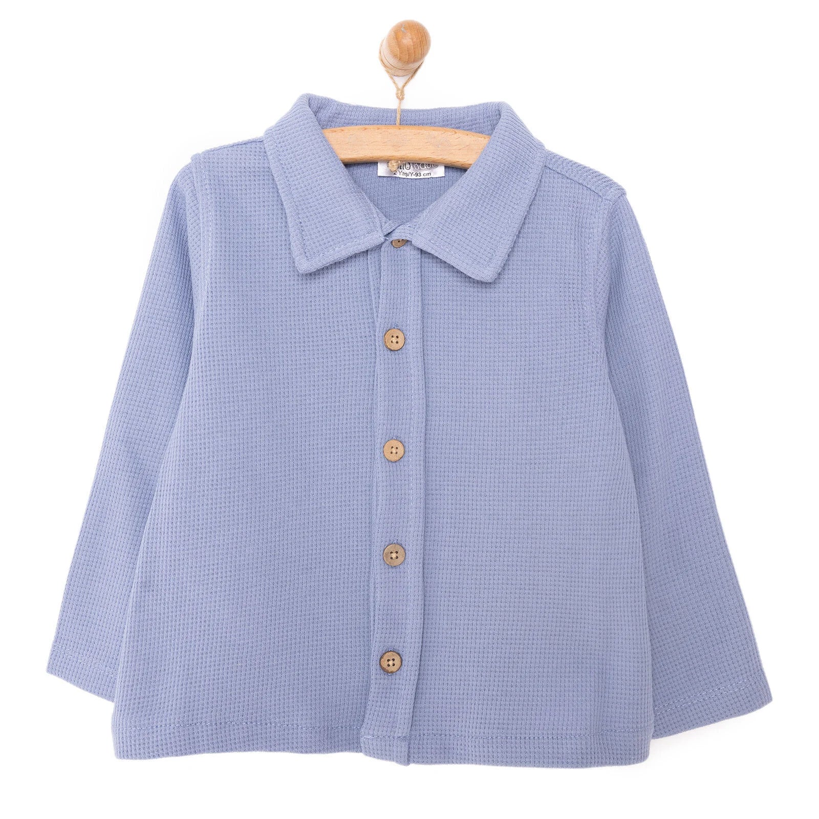 HelloBaby Baby Boy Shirt - Navy Blue - ebebek - Black Friday