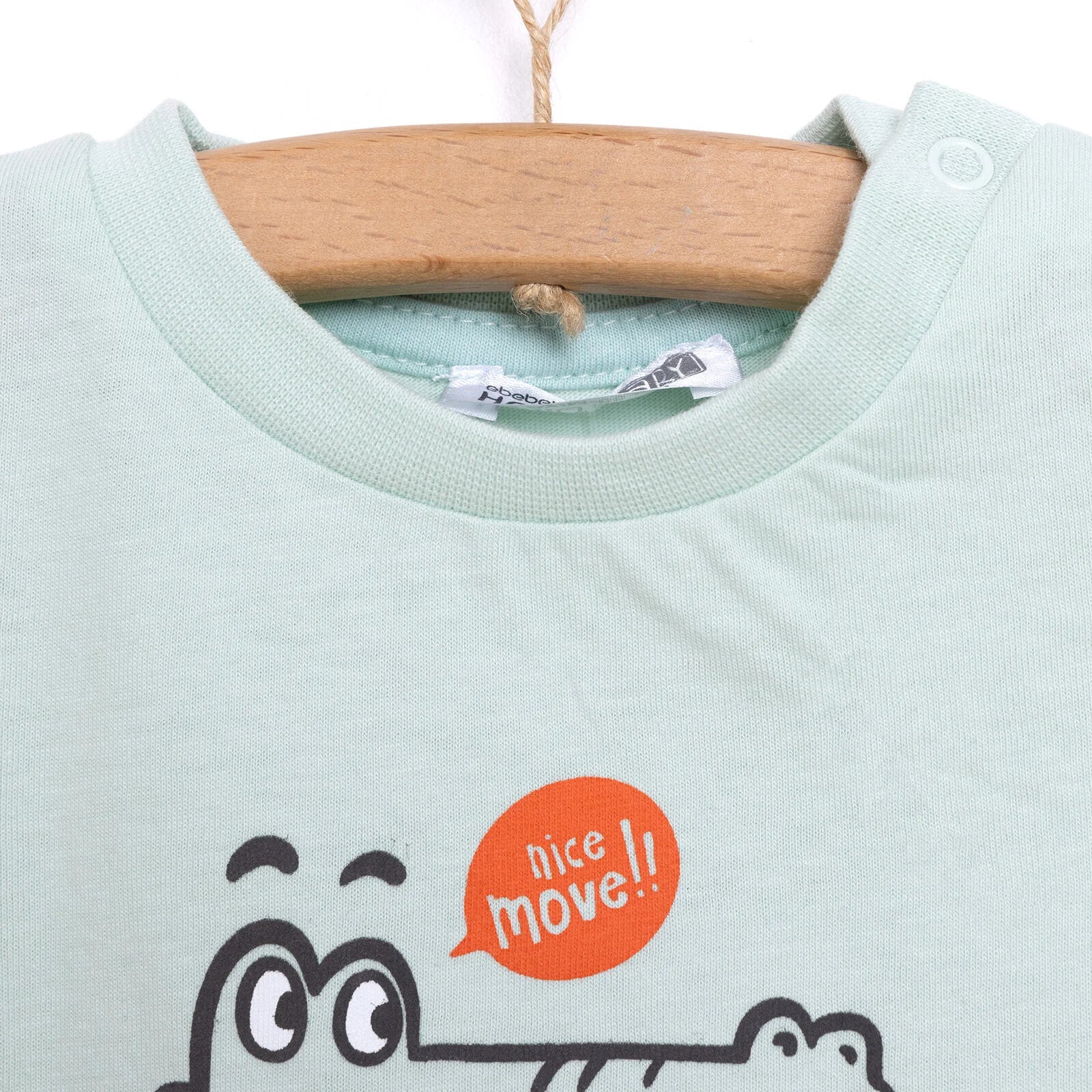 HelloBaby Basic Tshirt - Light Green - ebebek - Black Friday
