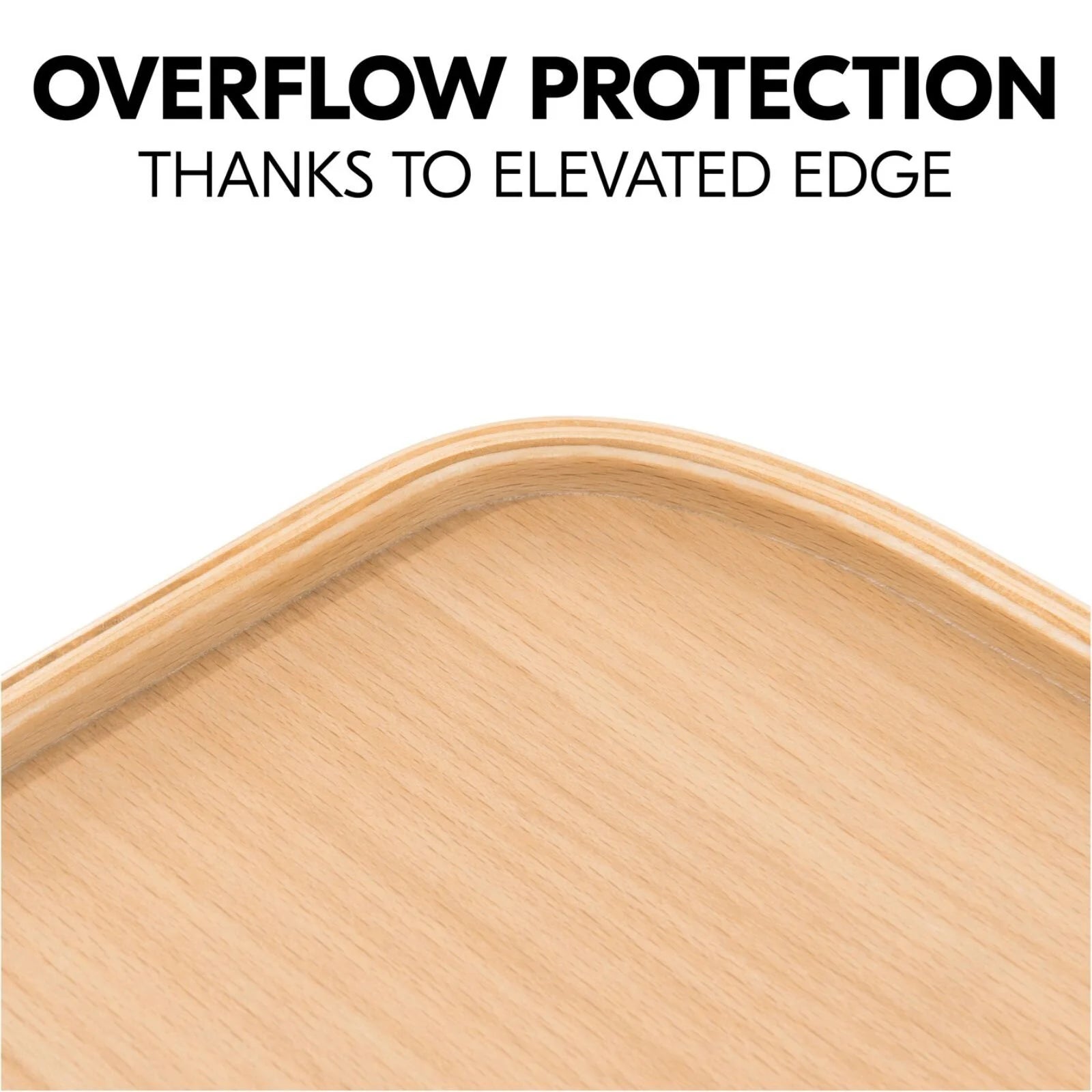 Hauck Alpha Wooden Tray - Natural - ebebek - Black Friday