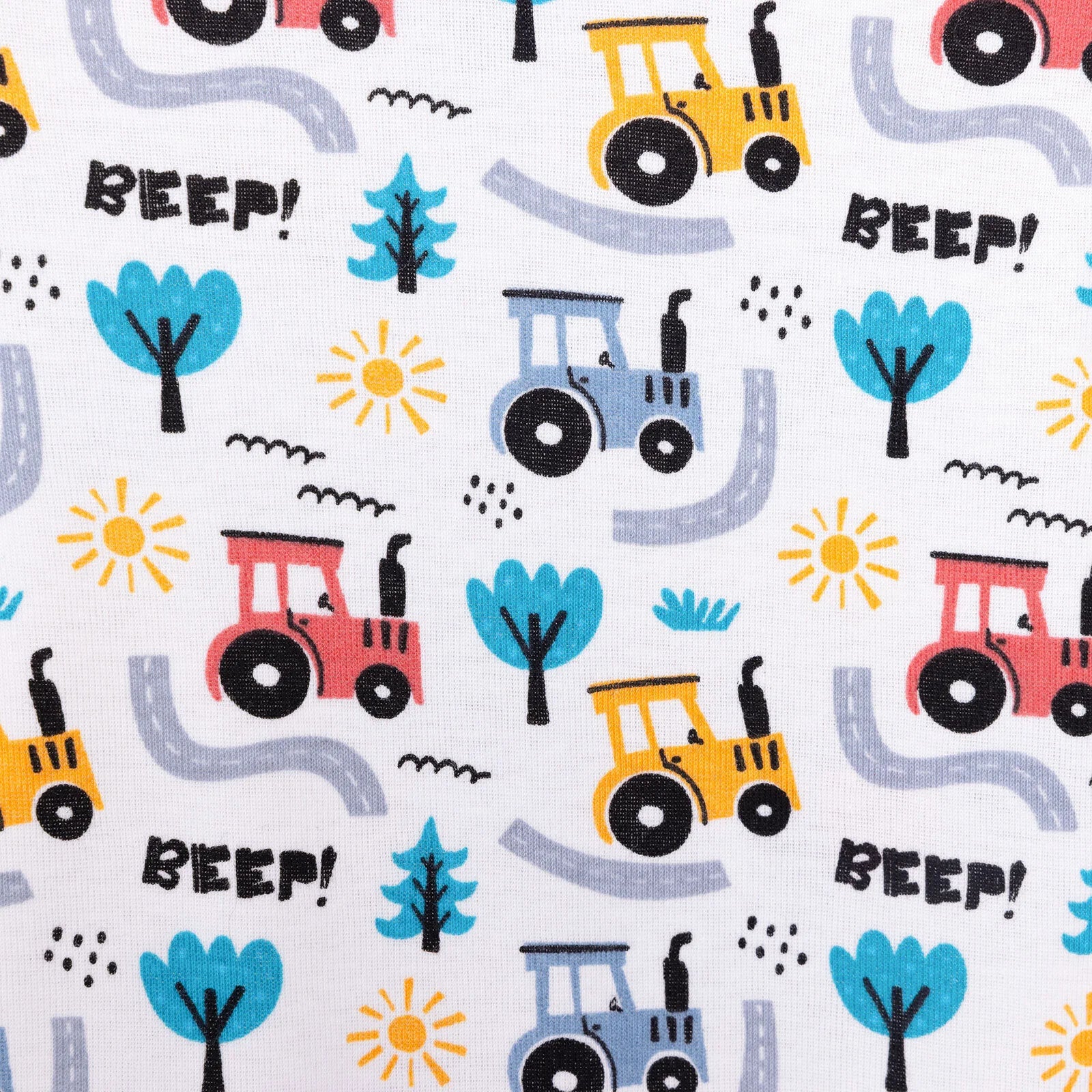 HelloBaby Boy Long Sleeve Bodysuit - Ecru - ebebek - Black Friday