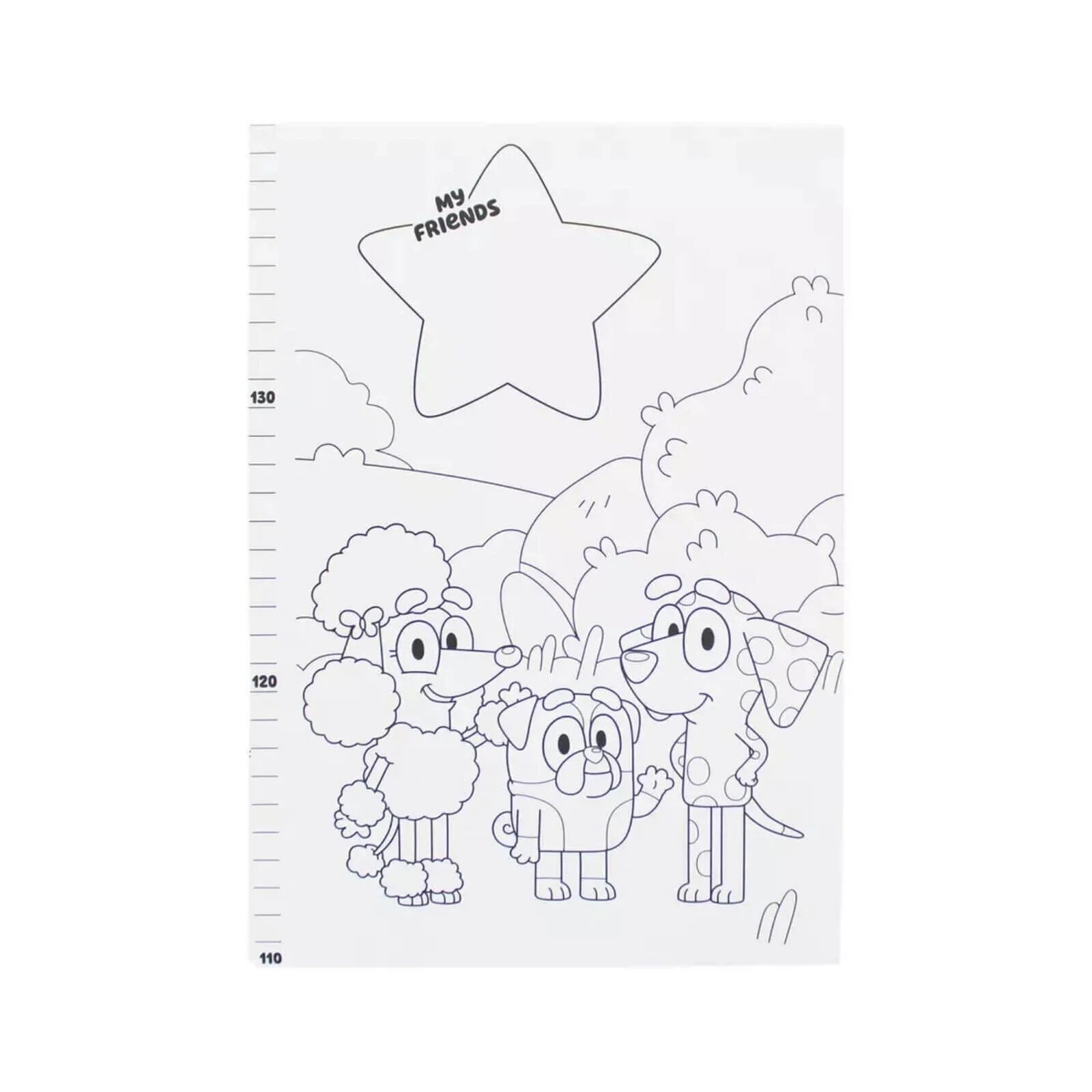 Bluey Height Chart - ebebek - Black Friday