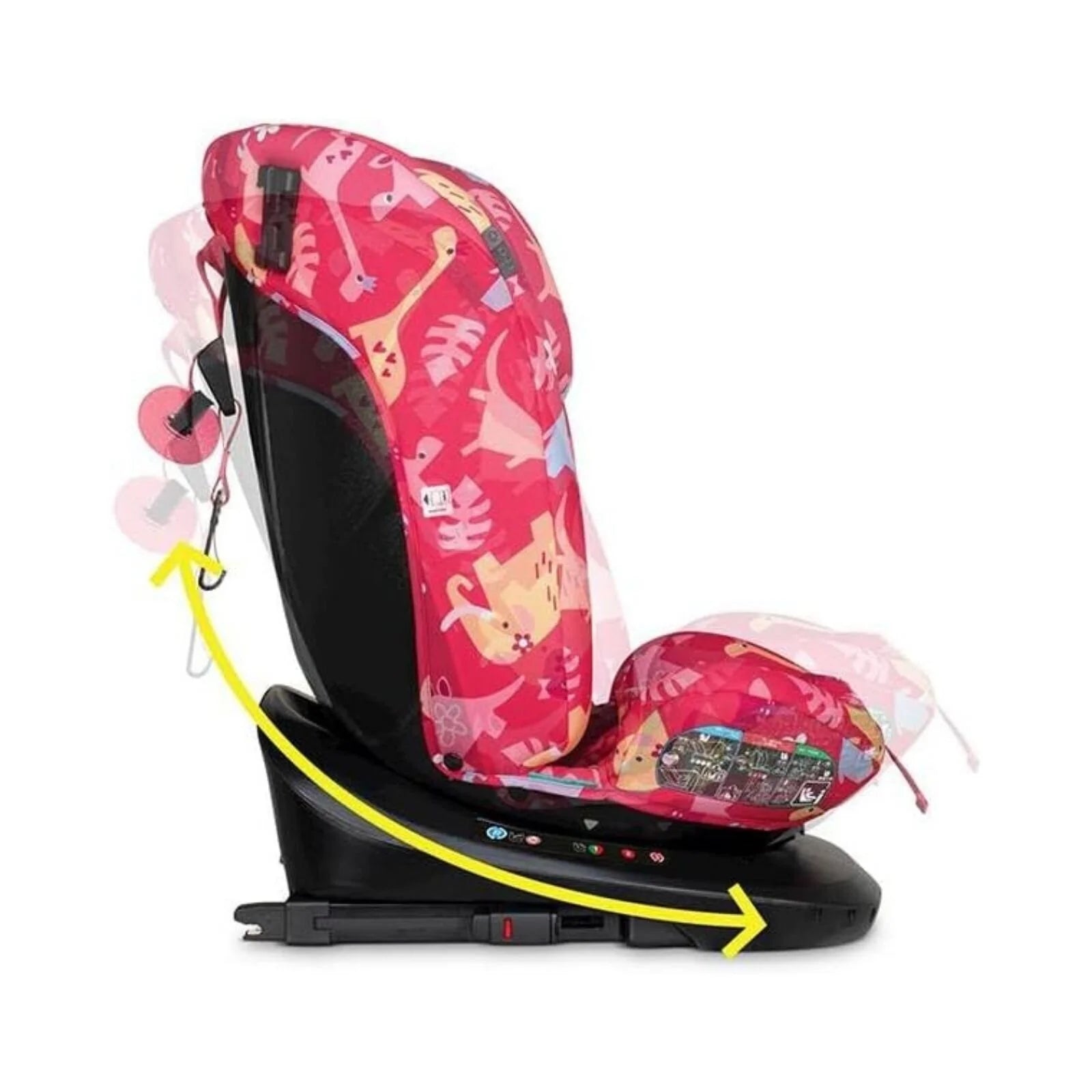 Cosatto Get Set Gro i - Size 360 Car Seat - Dino Delite - ebebek - Black Friday