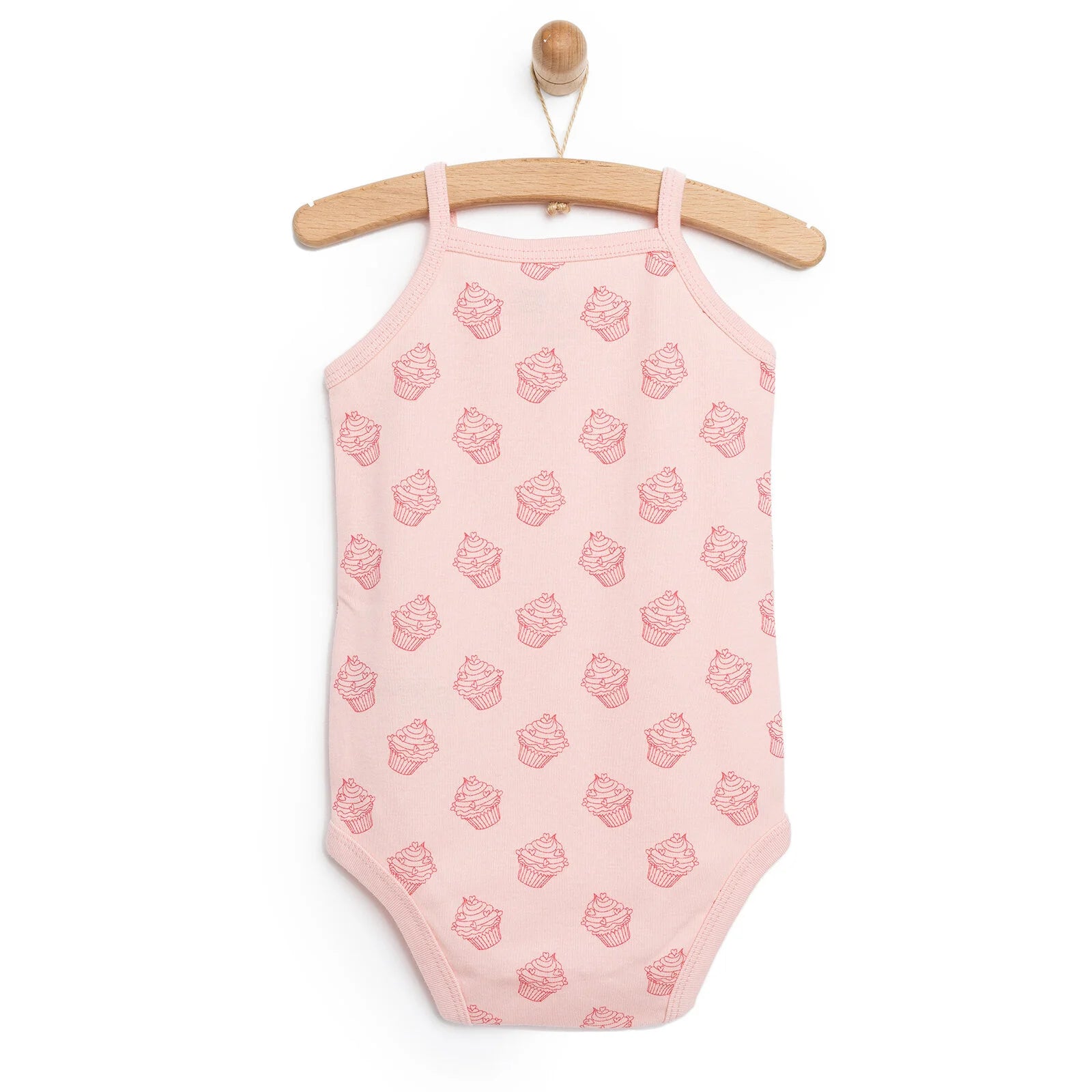 HelloBaby Rope Strap Bodysuit - Light Pink - ebebek - Black Friday