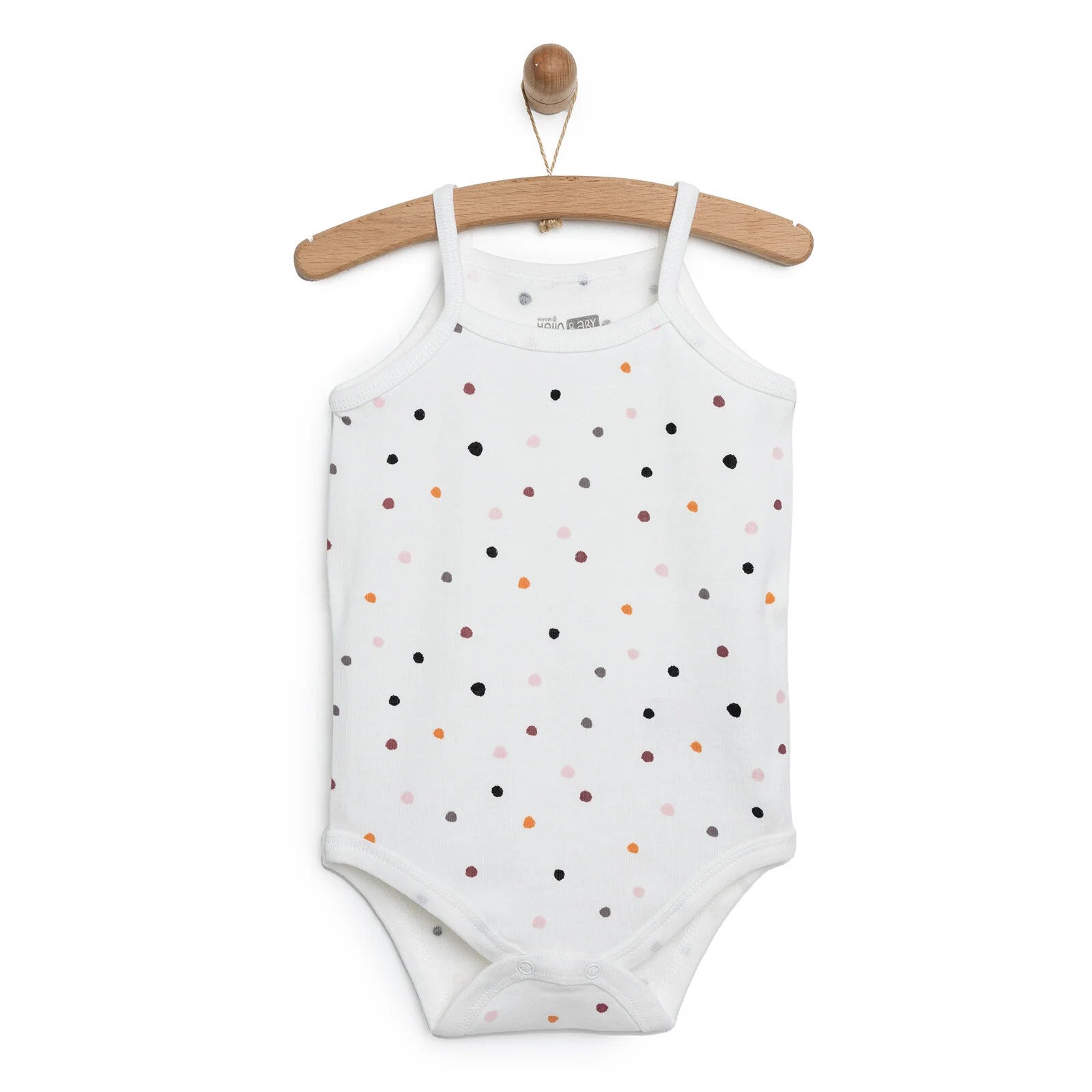 HelloBaby Rope Strap Bodysuit - Ecru - ebebek - Black Friday