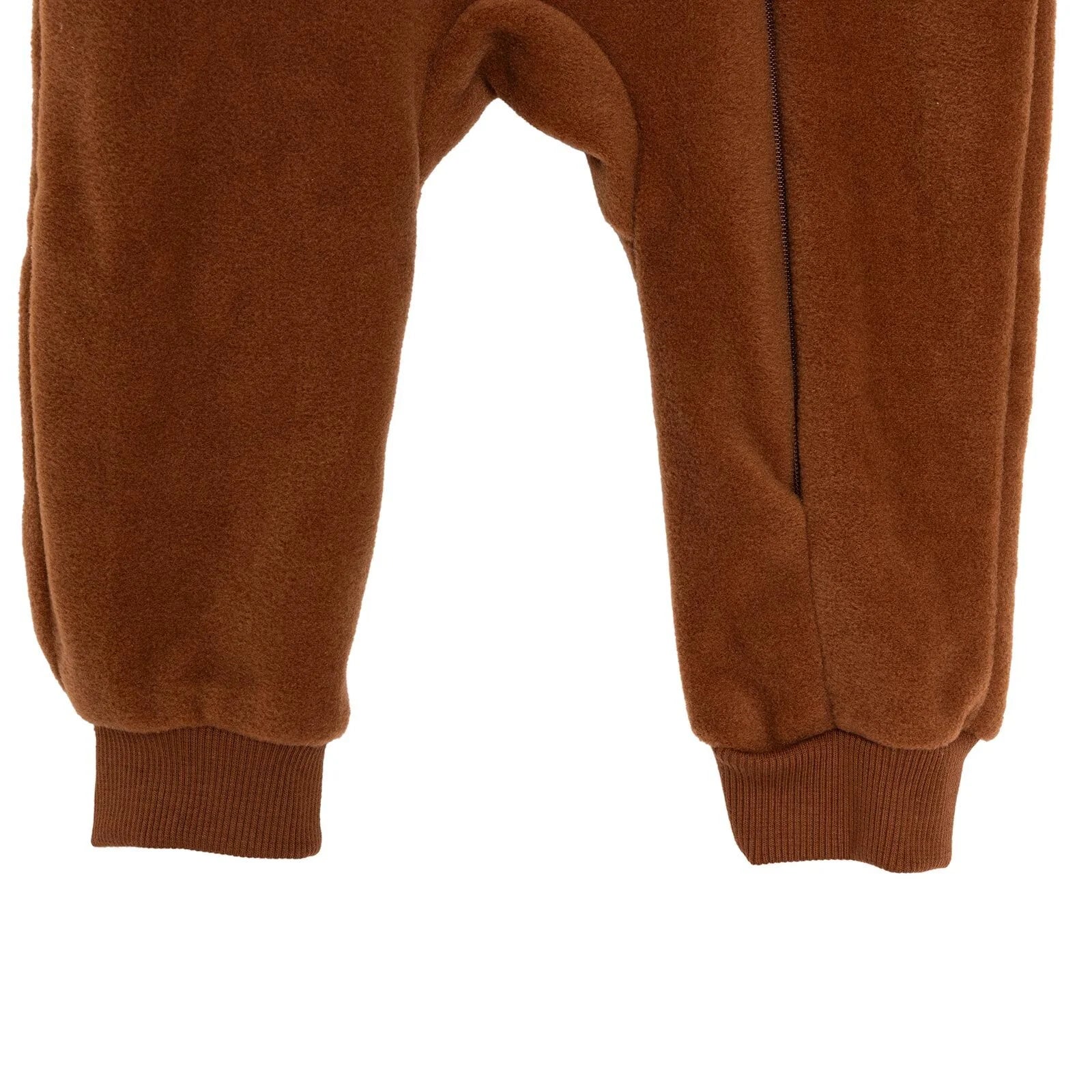 HelloBaby Basic Fleece Jumpsuit - Brown - ebebek - Black Friday